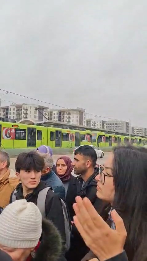 bursada metro seferleri durdu 0