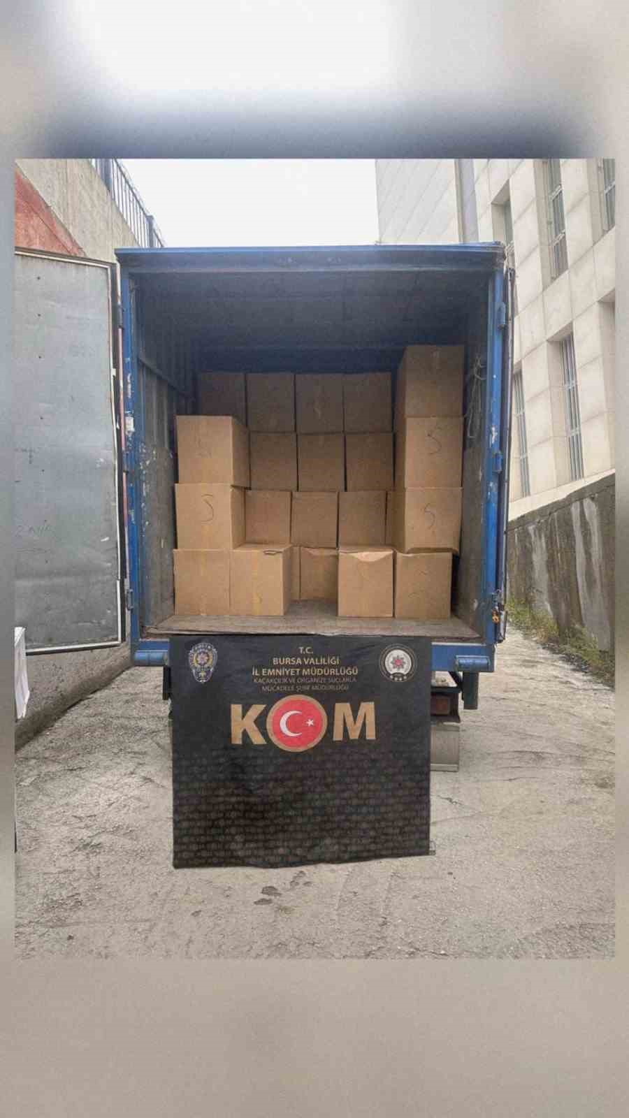 bursada rekor kacak makaron operasyonu 1 dZbsYgZc