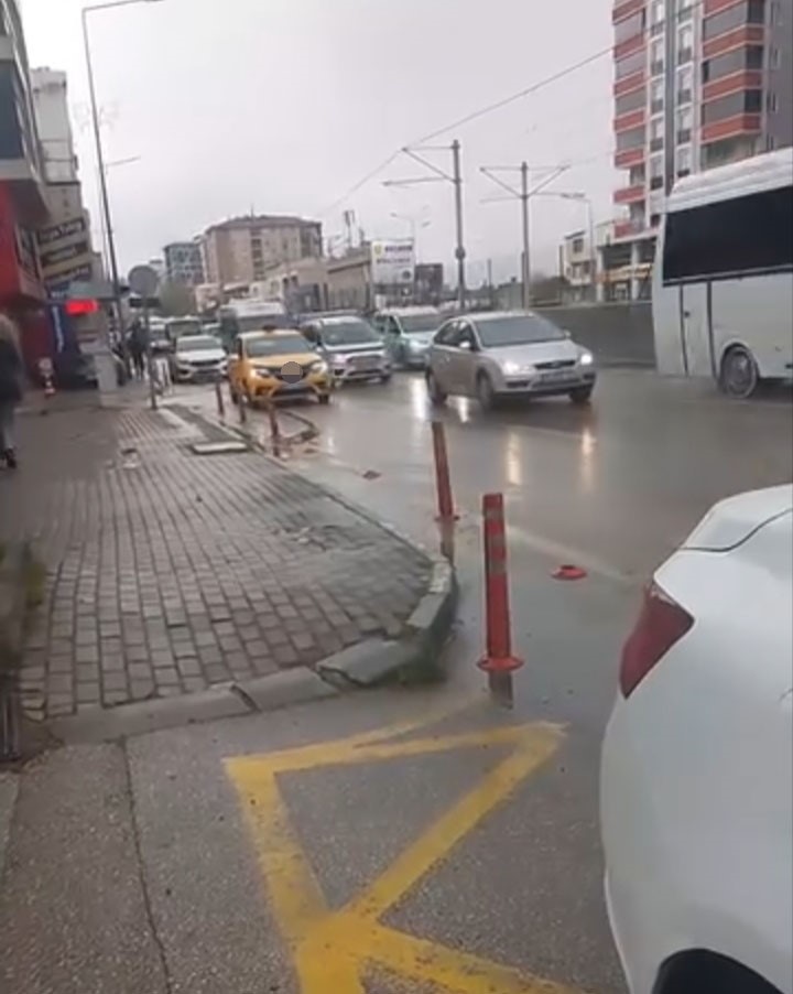 bursada tehlikeli manevra 3 bin lira ceza kesildi 2