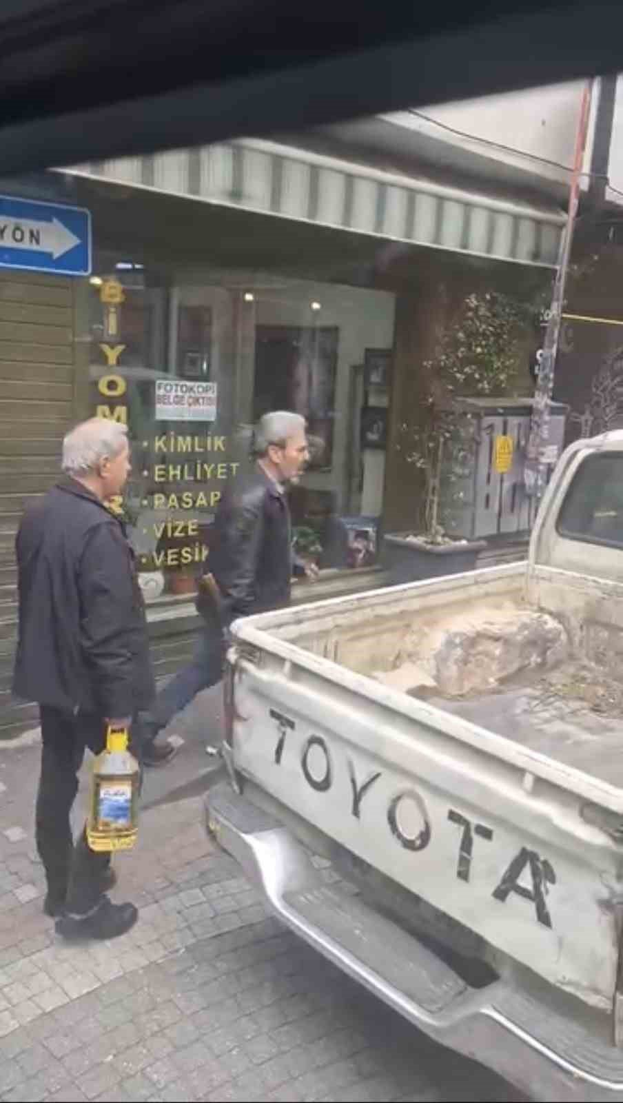 bursada trafikte baltali dehset 2