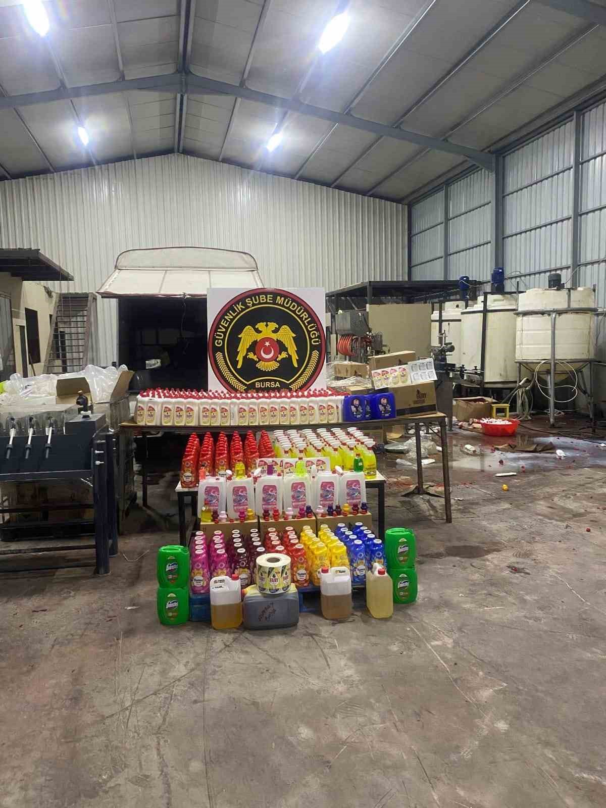 bursada zehirli madde imalati ve kacak uretime buyuk darbe 6 gozalti 0