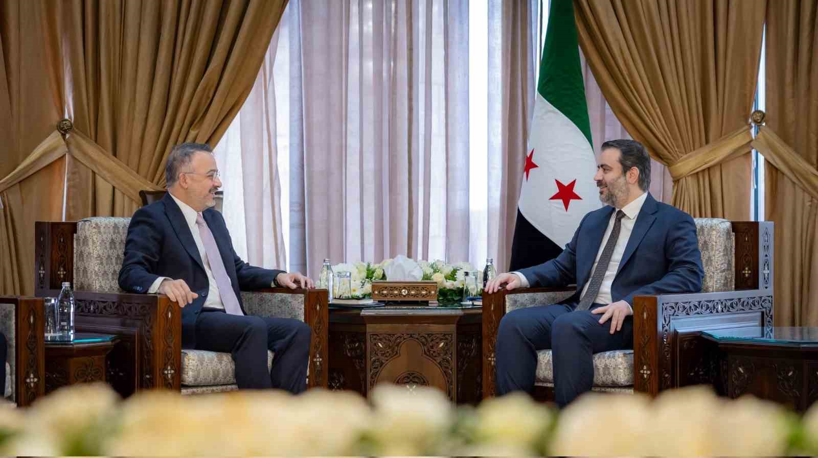 buyukelci yilmaz suriye disisleri bakani seybani ile bir araya geldi 2 GVcG1luE