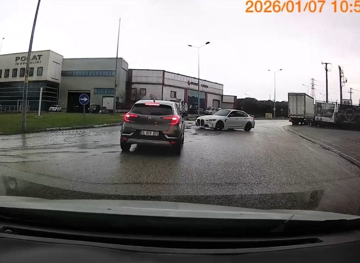 cadde ortasinda drift kamerada 2
