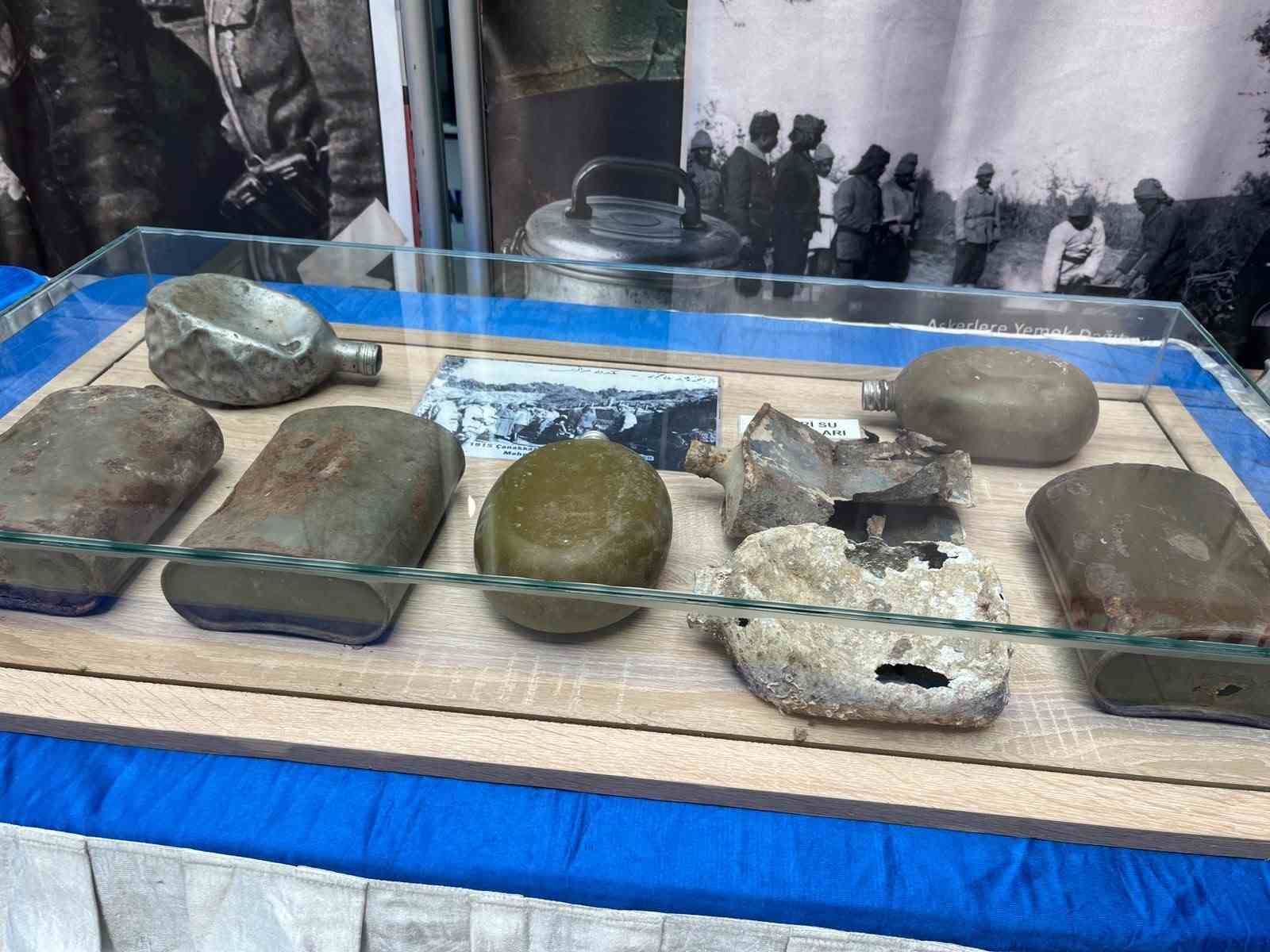 canakkale ruhu tavsanlida savas malzemeleri sergisi ziyarete acildi 0 wTlPwKMS