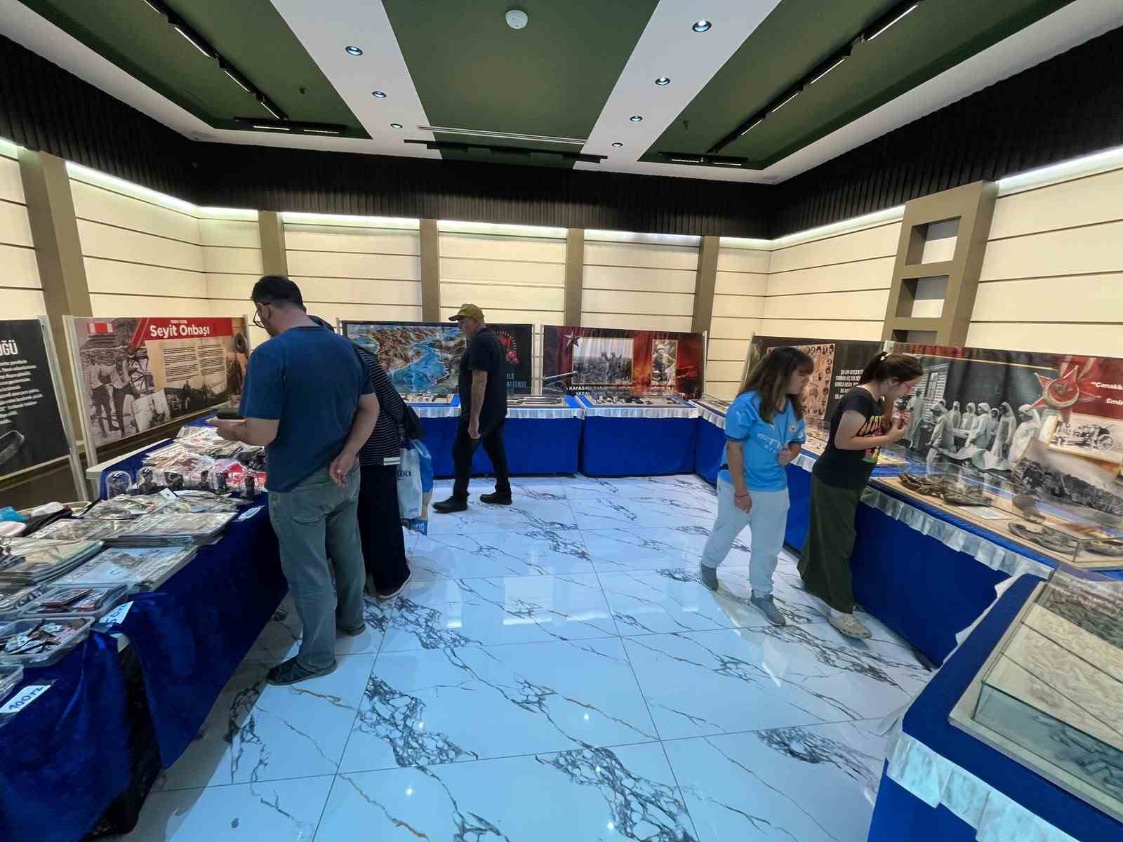 canakkale ruhu tavsanlida savas malzemeleri sergisi ziyarete acildi 1 iB83vH4X
