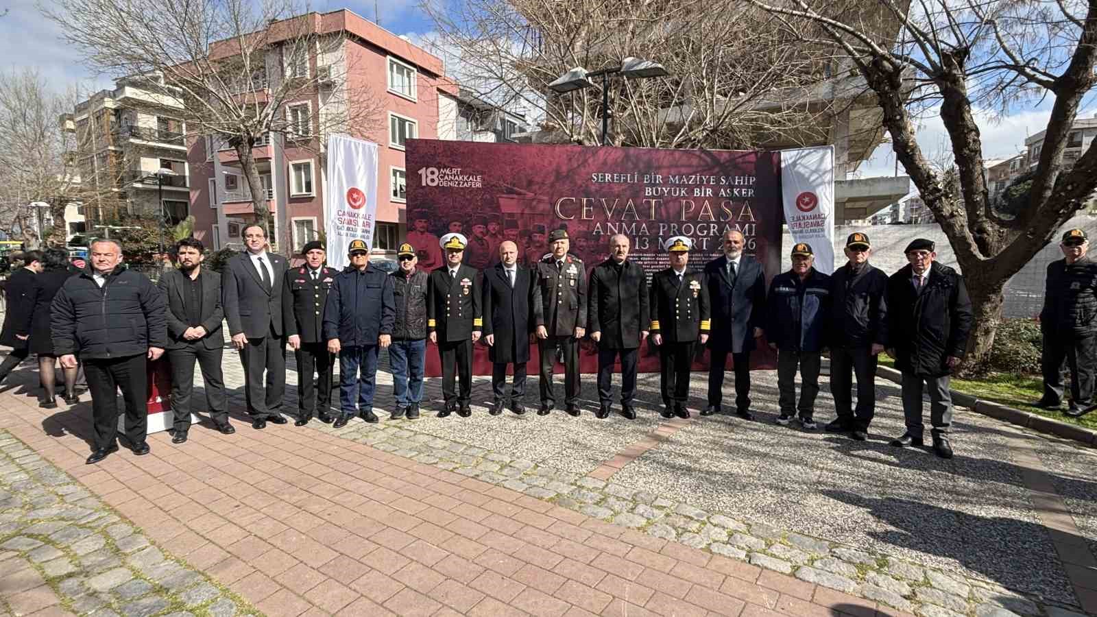 canakkale savaslari kahramanlarinda mustahkem mevki komutani cevat pasa torenle anildi 8 U8qvBj5c