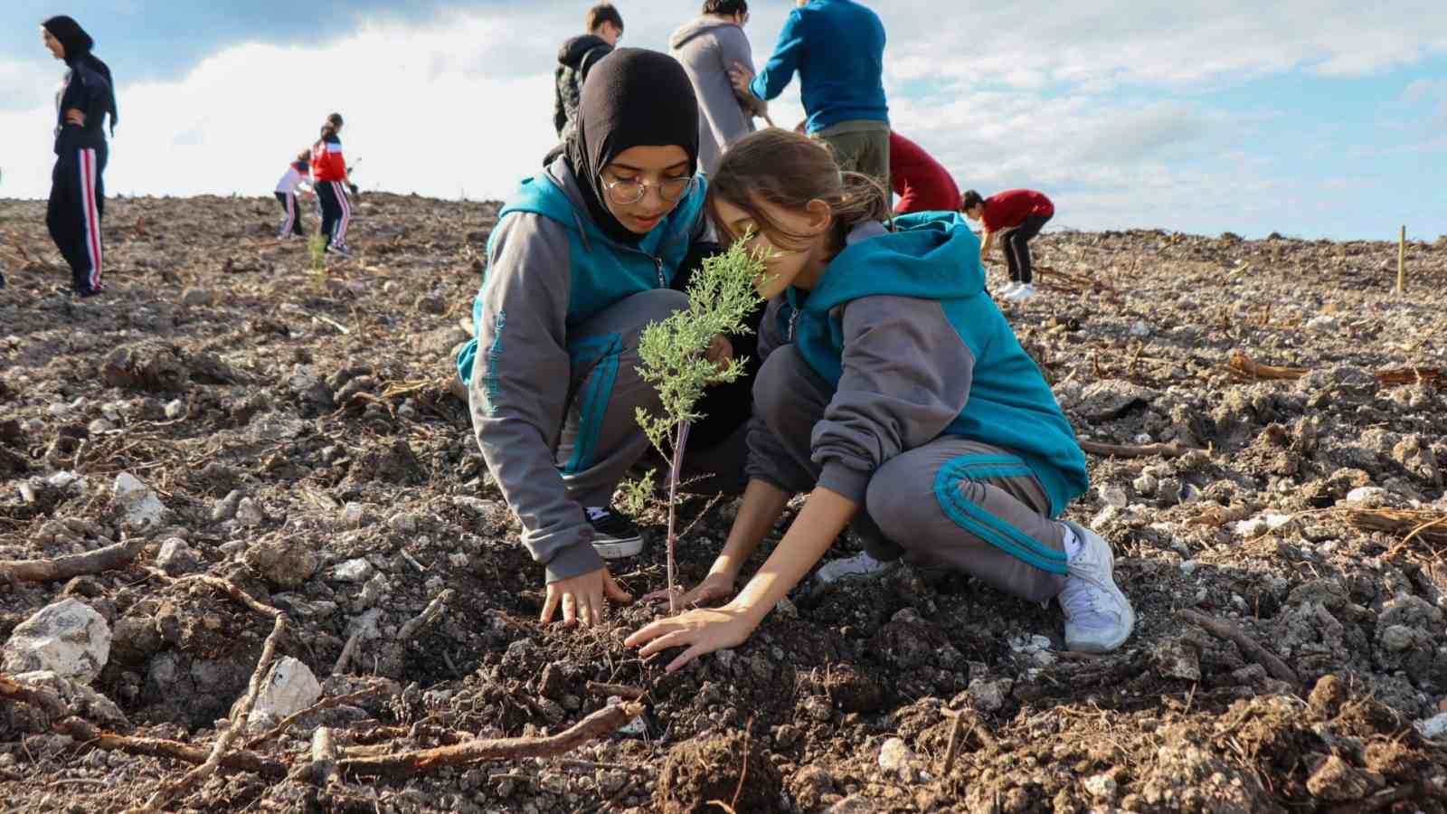 canakkale ve gazze sehitleri icin fidanlar toprakla bulustu 3 HJD8ahzX