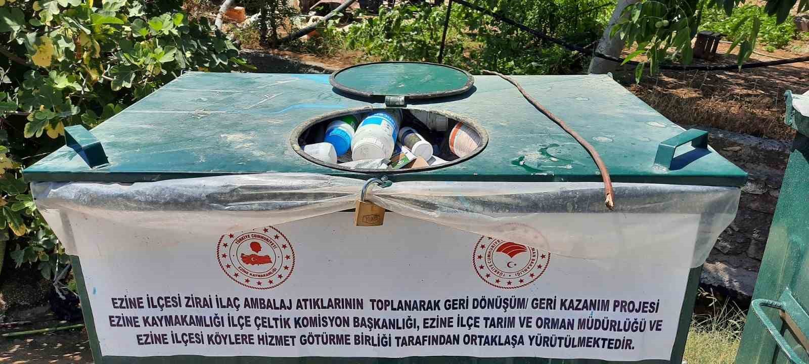 canakkalede 8 yilda yaklasik 500 bin adet bitki koruma urunu zirai atik ambalaji toplanarak ir2dhZF1
