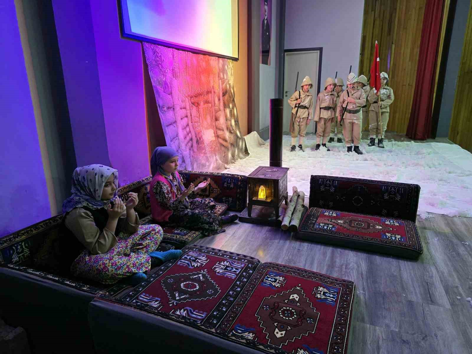 canakkalede en cok sehit veren ilce orhanelinin torunlari sarikamis sehitlerini andi 5