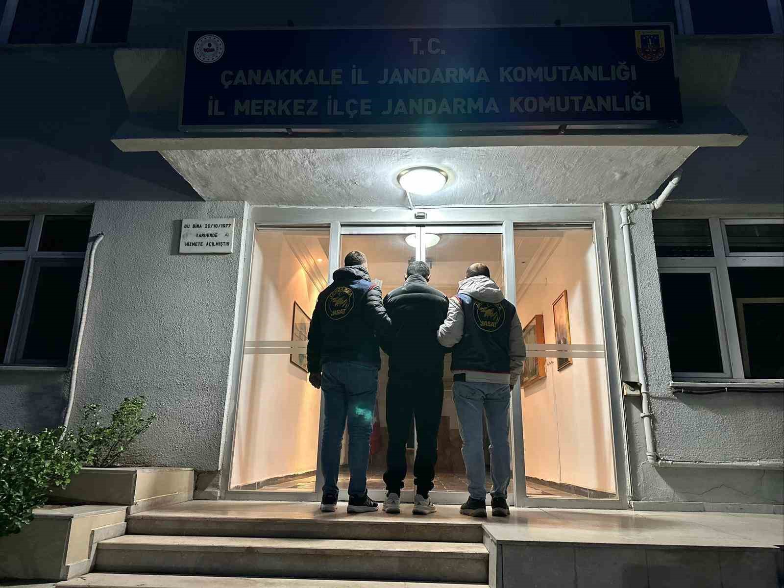 canakkalede kesinlesmis hapis cezasi olan 9 supheli yakalandi 0