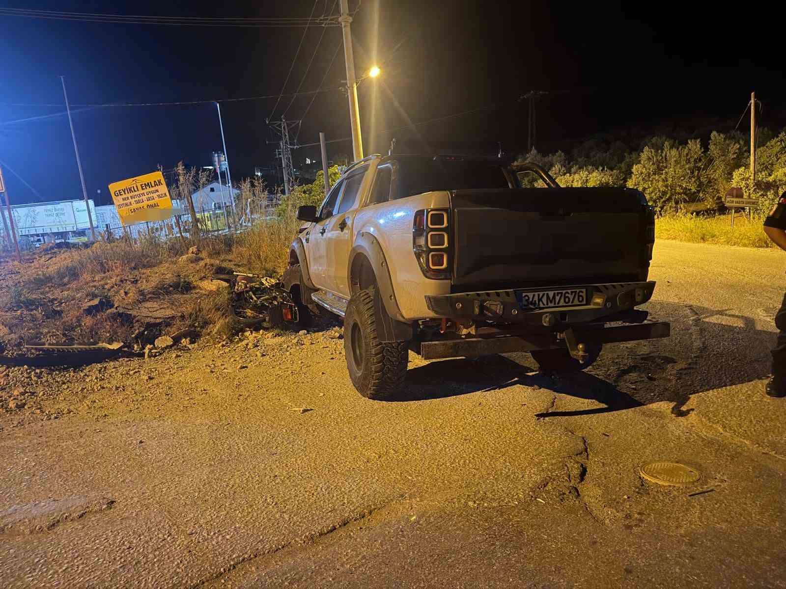 canakkalede motosikletli genc trafik kazasinda hayatini kaybetti 0
