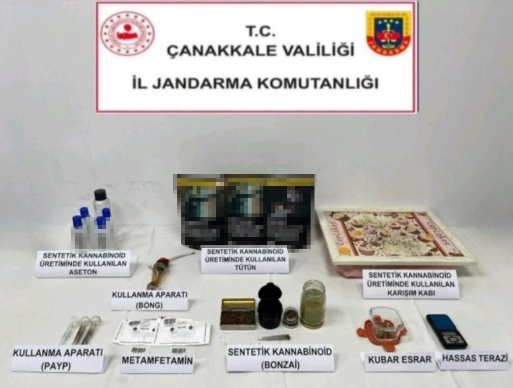 canakkalede uyusturucu operasyonu 1 tutuklama 0 y29lutFW