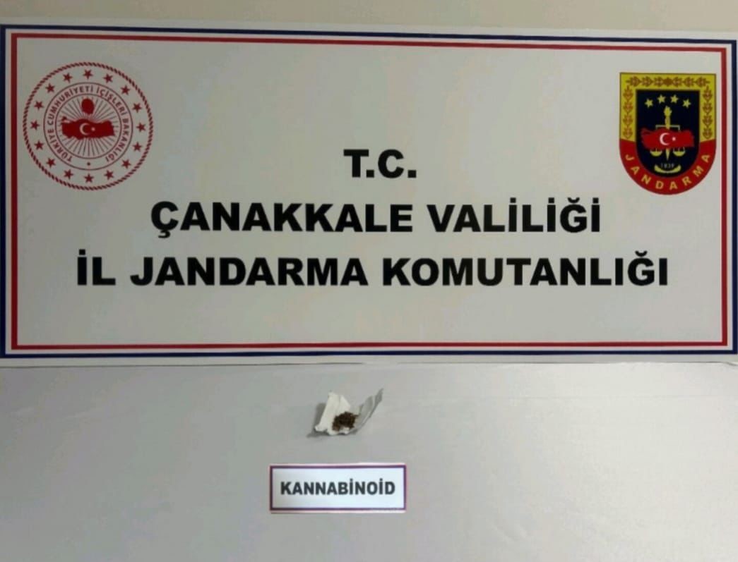 canakkalede uyusturucu operasyonu 1 tutuklama 1 gvkmRab1