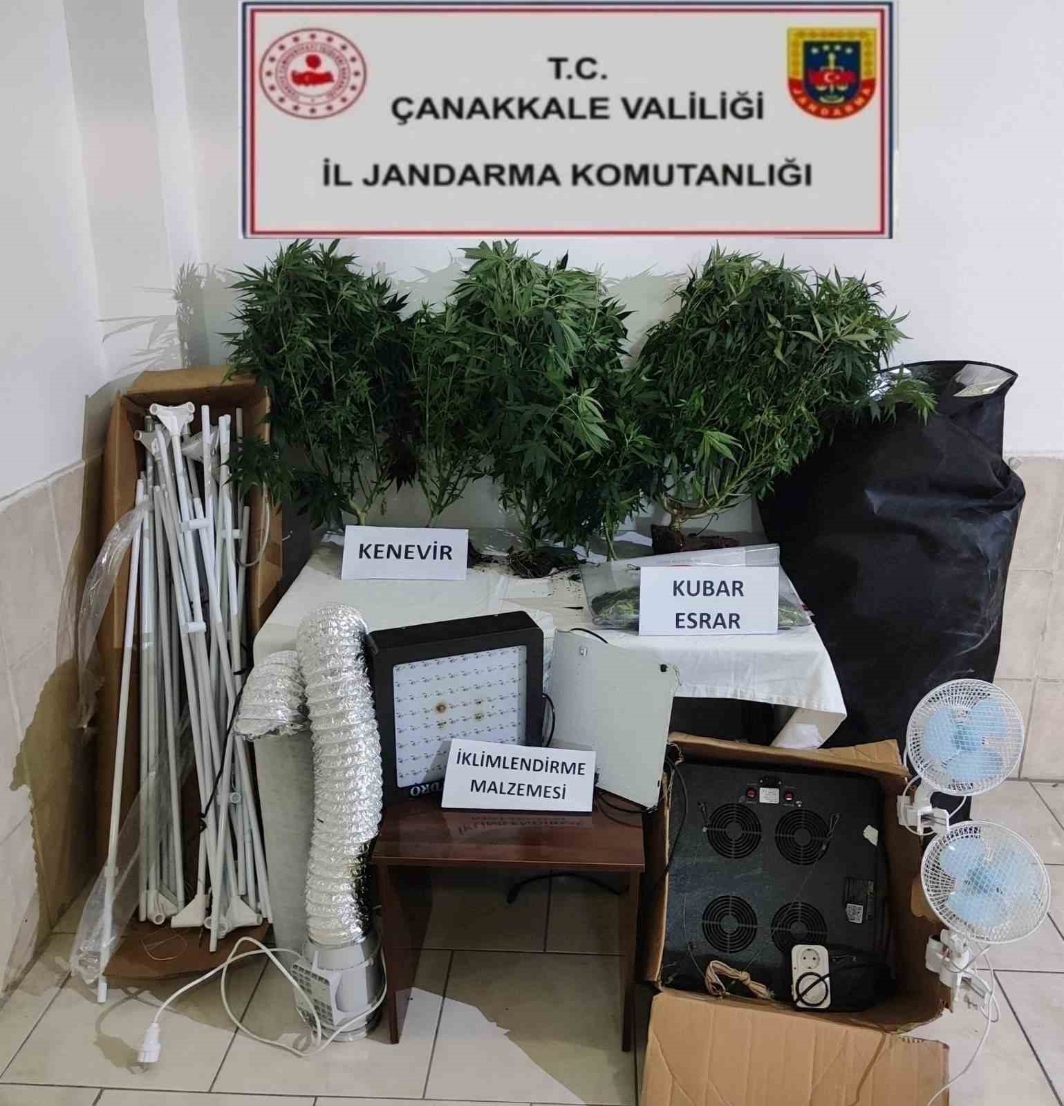 canakkalede uyusturucu operasyonu 2 tutuklu 2 hIEud4rs