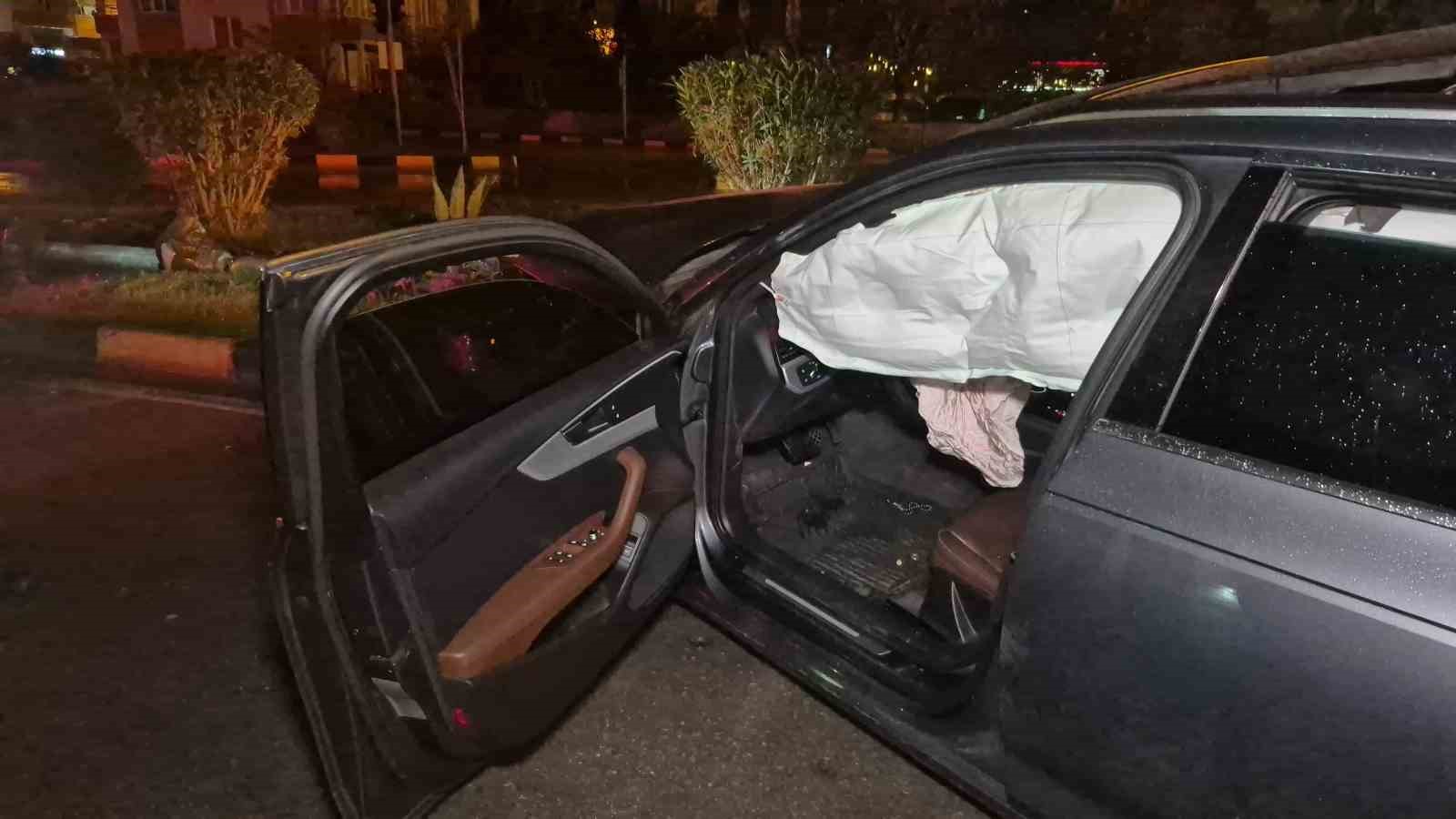 carptigi direk aracin ustune devrildi surucu kaza yerinden kacti 2 qf9htNEb
