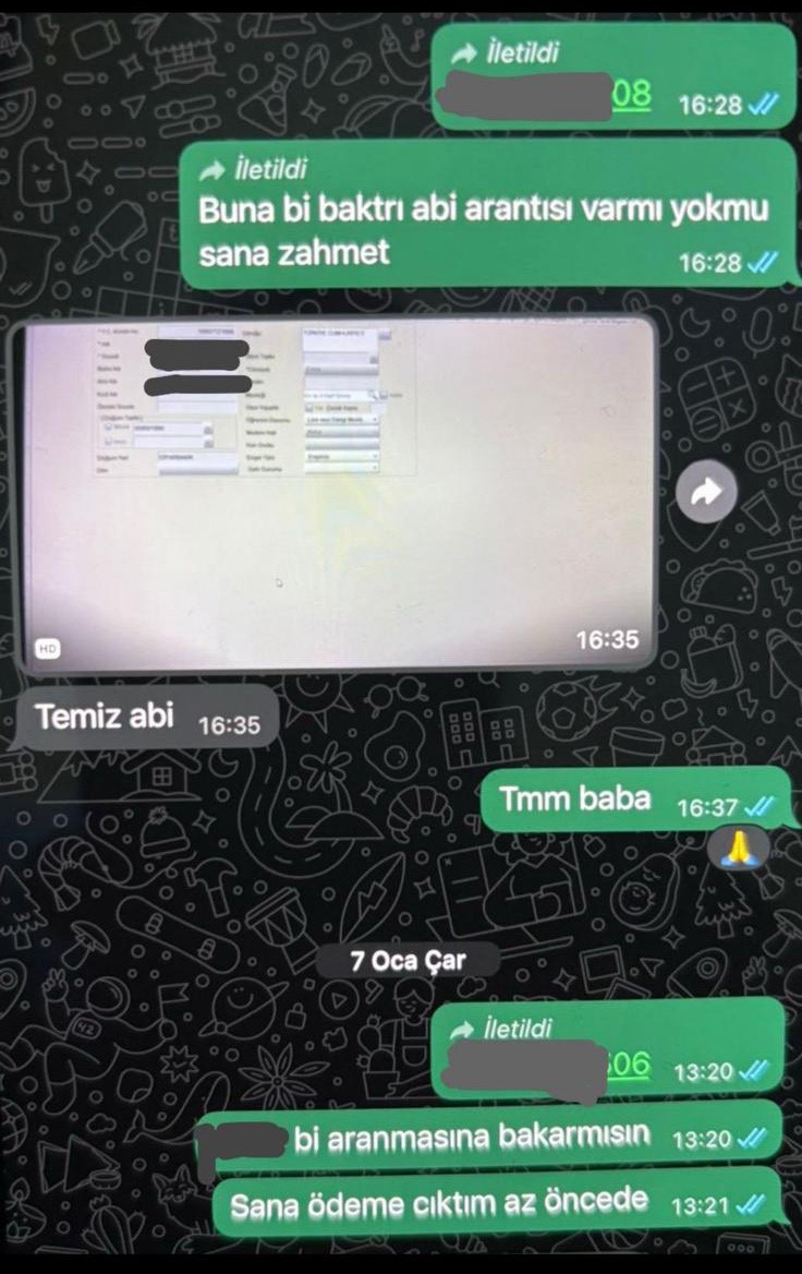 Casperlar soruşturmasında sıcak gelişme: WhatsApp yazışmaları ortaya çıktı 5 casperlar sorusturmasinda sicak gelisme whatsapp yazismalari ortaya cikti 1 e6KFP9ec