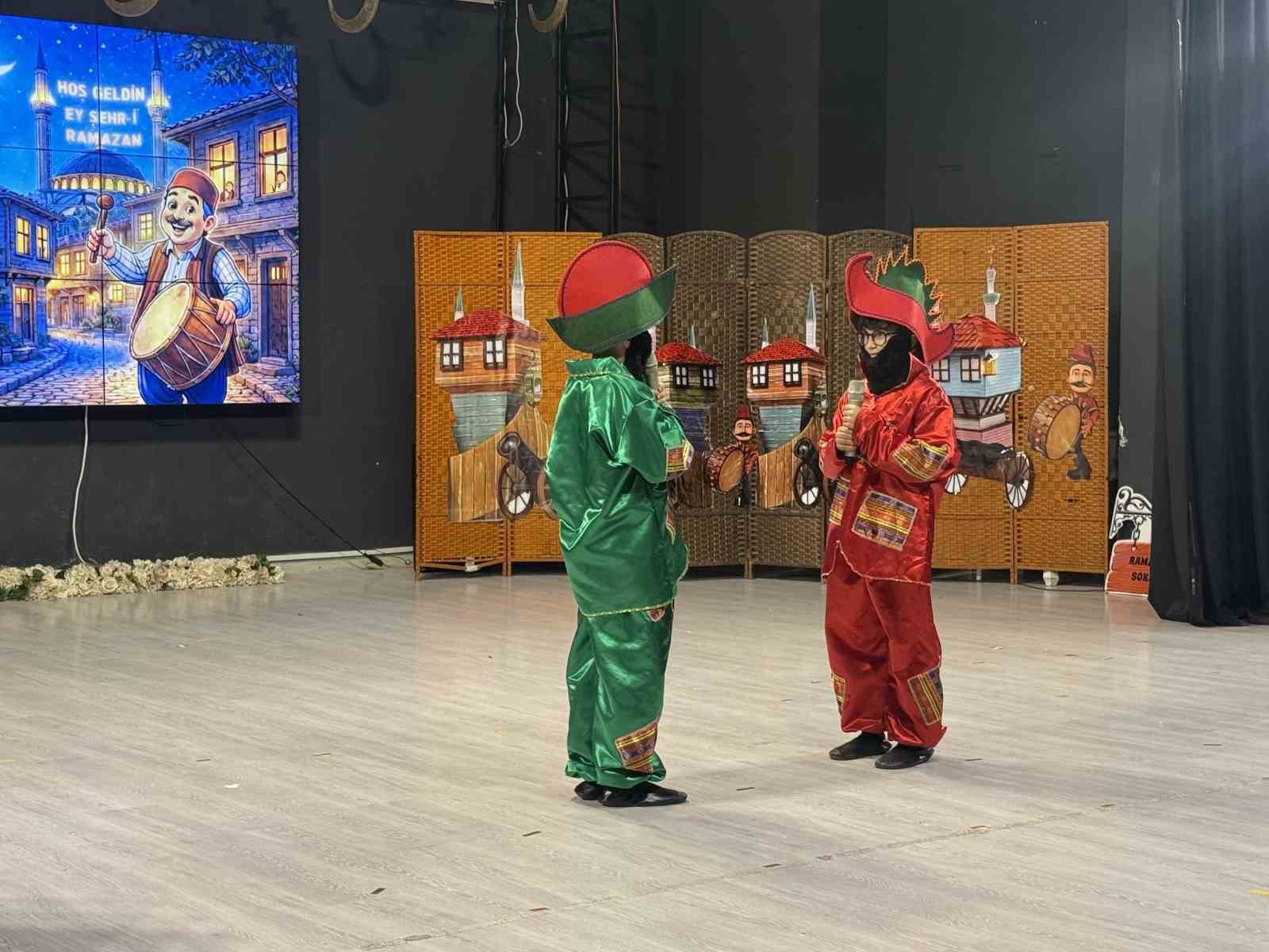 catalcada minik ogrenciler ve ogretmenlerinden ramazan ayi senligi 1