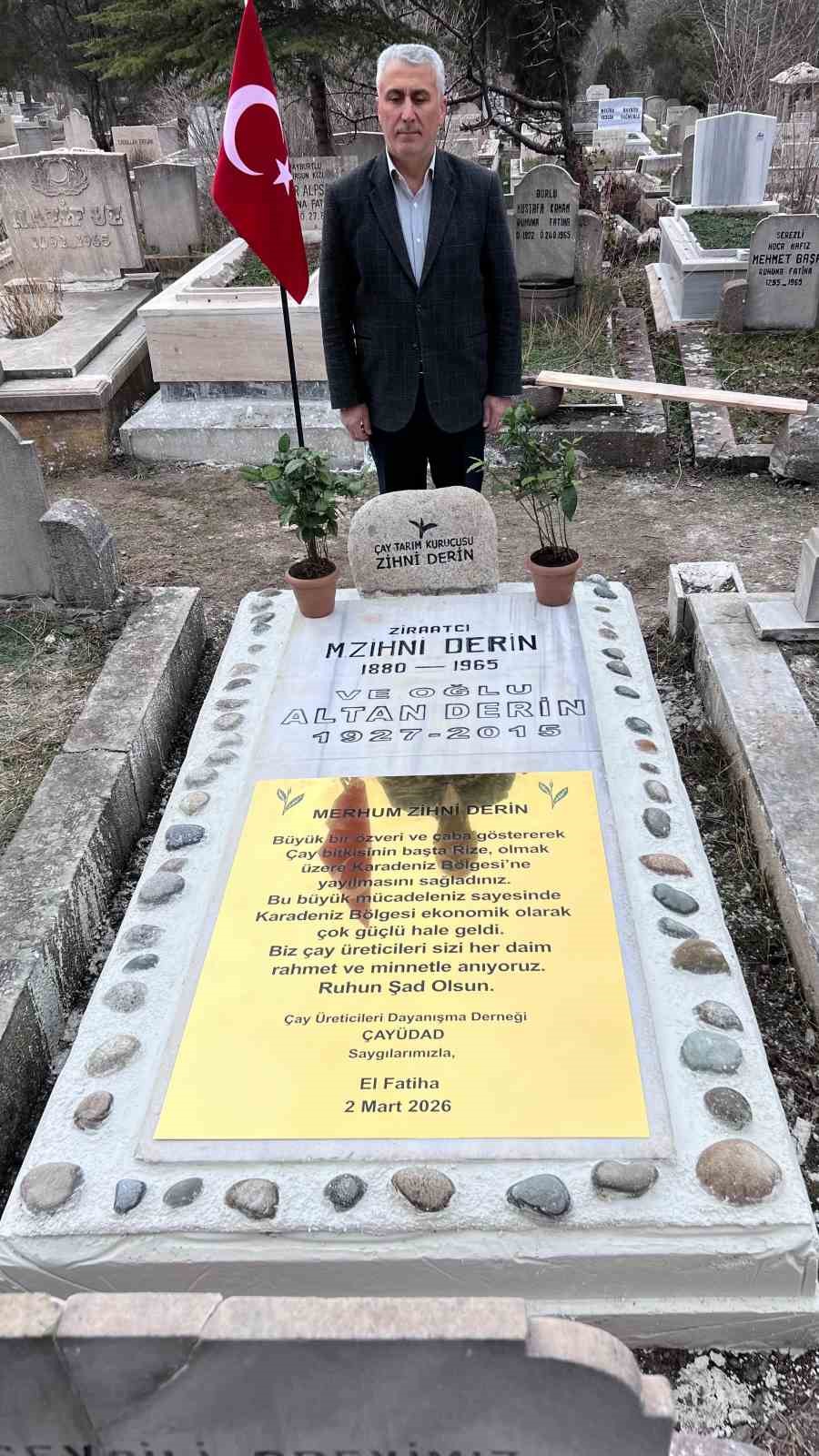 cay ureticilerinden cay tariminin rizedeki oncusune vefa 3 tpRLn3Rb