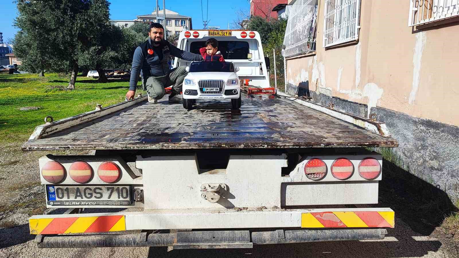 cekiciyle gelen dogum gunu surprizi yuzleri guldurdu 1 zM1i3u14