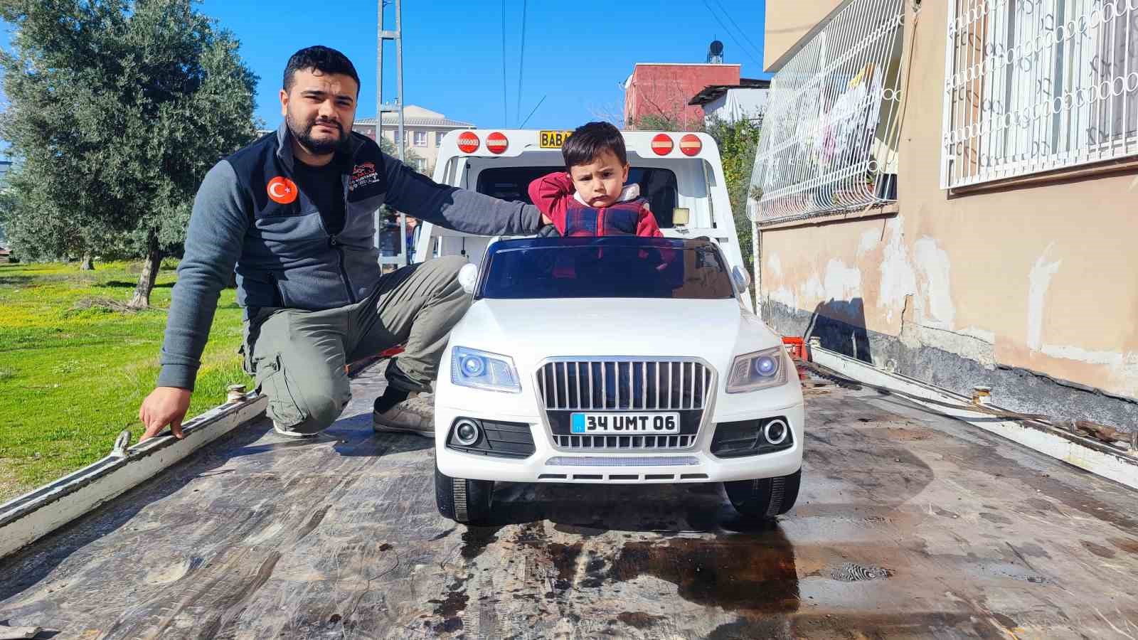 cekiciyle gelen dogum gunu surprizi yuzleri guldurdu 2 hSmUvZTI