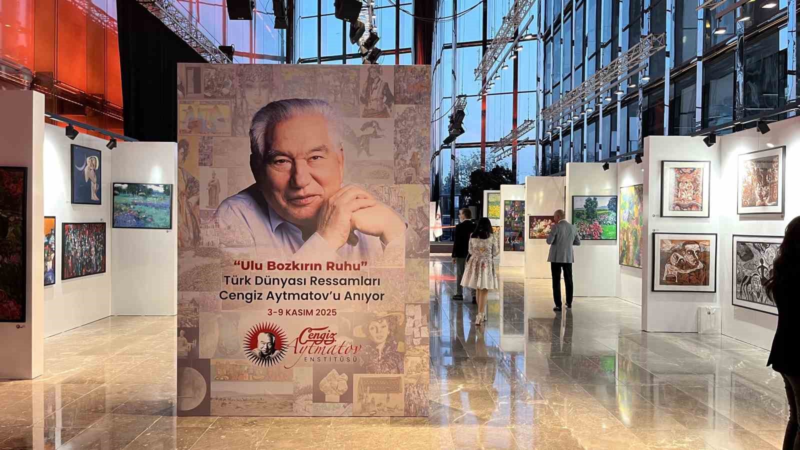 Cengiz Aytmatov Enstitüsü, İstanbul’da "Ulu Bozkırın Ruhu" adlı resim sergisi düzenledi 6 cengiz aytmatov enstitusu istanbulda ulu bozkirin ruhu adli resim sergisi duzenledi 2