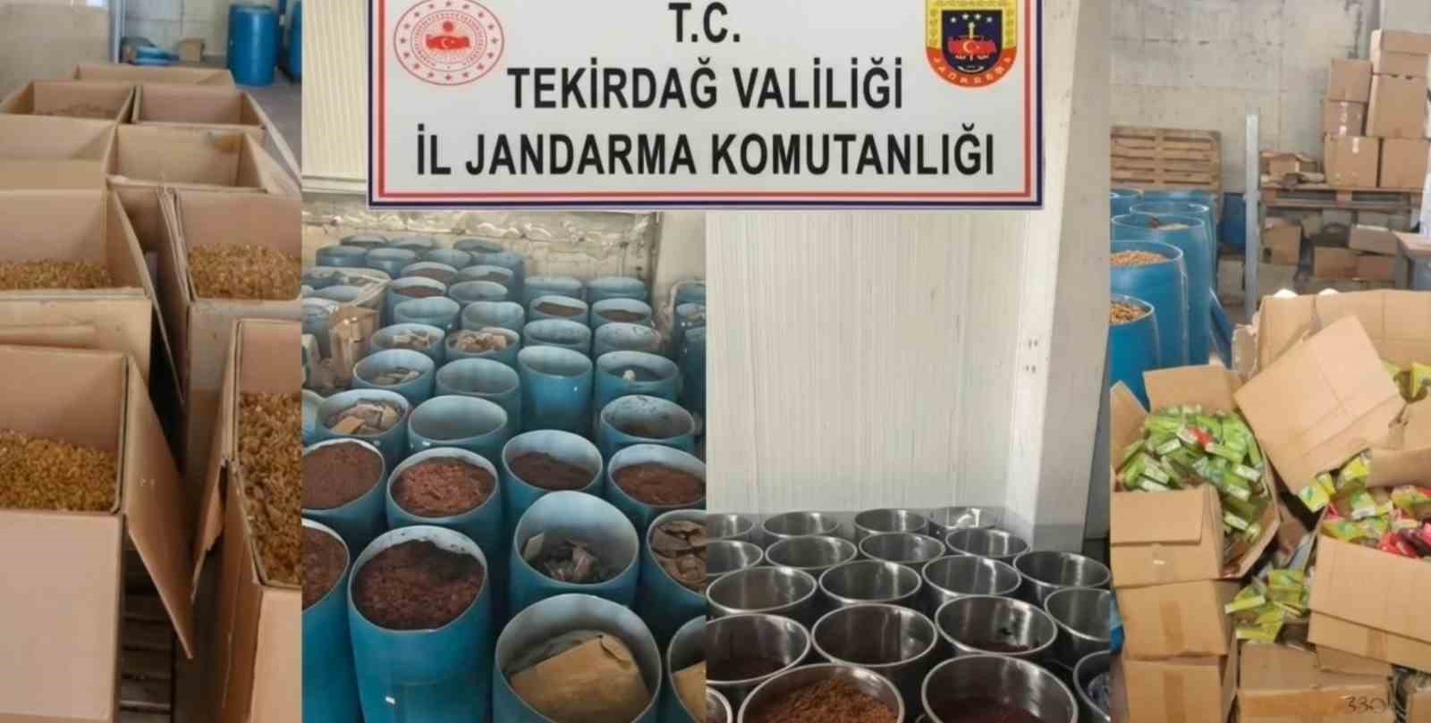 Çerkezköy’de 84 milyon TL değerinde kaçak tütün ele geçirildi 4 cerkezkoyde 84 milyon tl degerinde kacak tutun ele gecirildi 0 iLhkm6Ss