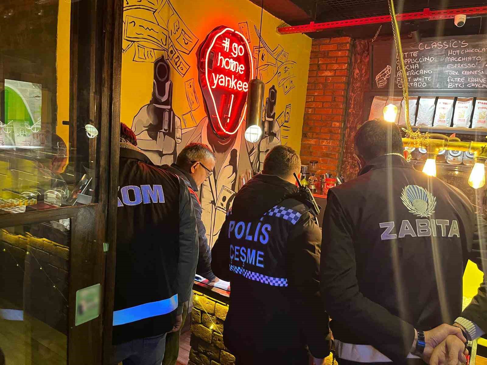Çeşme’de yılbaşı öncesi ‘huzur’ denetimi 5 cesmede yilbasi oncesi huzur denetimi 1 ziHUlEUi