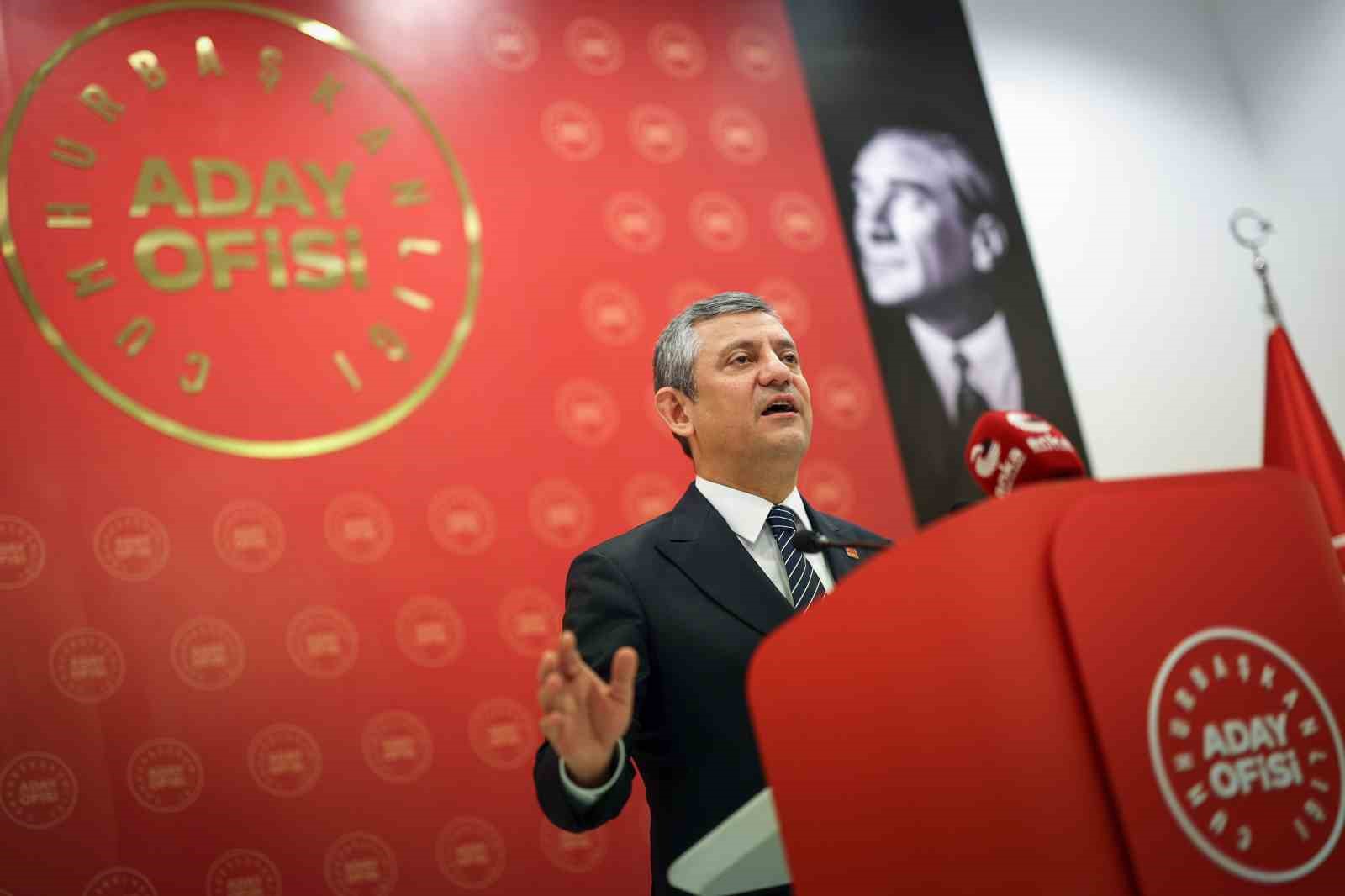 CHP Genel Başkanı Özel: "Cumhurbaşkanlığı Aday Ofisimizin temel gündemi, ekonomik ve sosyal krizdir" 5 chp genel baskani ozel cumhurbaskanligi aday ofisimizin temel gundemi ekonomik ve sosyal krizdir 1 vYpCZKVU