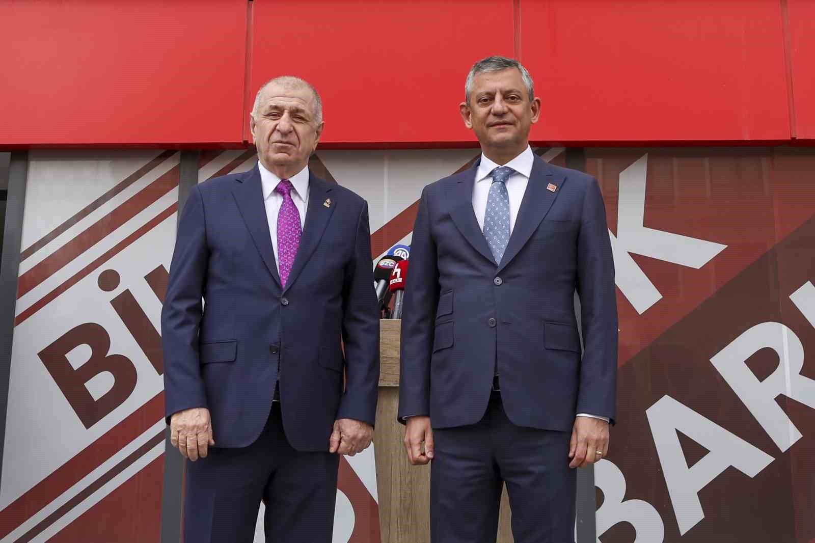 chp genel baskani ozelden zafer partisi genel baskani ozdaga ziyaret 3 Chf14ZY3