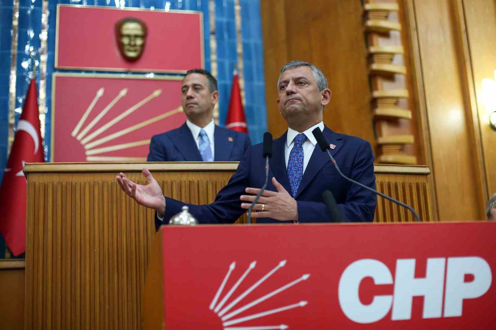 CHP Grup Başkanı Özel: "AK Parti’nin kara düzeninin kötü planına kim alet olup yol veriyorsa hakkımı helal etmiyorum" 6 chp grup baskani ozel ak partinin kara duzeninin kotu planina kim alet olup yol
