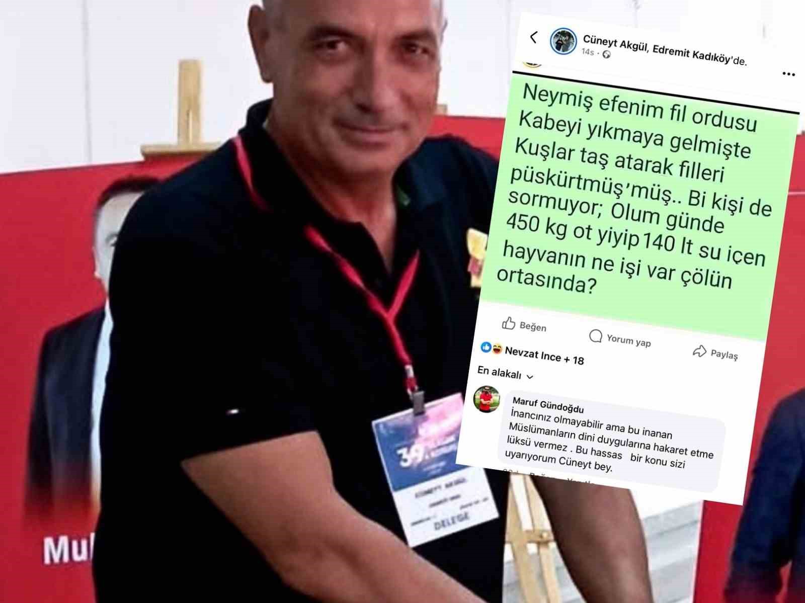 CHP’li mahalle sorumlusunun, sosyal medyadaki paylaşımına büyük tepki 5 chpli mahalle sorumlusunun sosyal medyadaki paylasimina buyuk tepki 1 lfdR9YIj