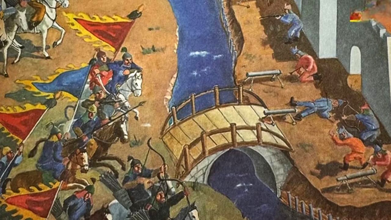 cindeki bir muzede kirgizlari ve manas destanini tasvir eden resimler bulundu 0