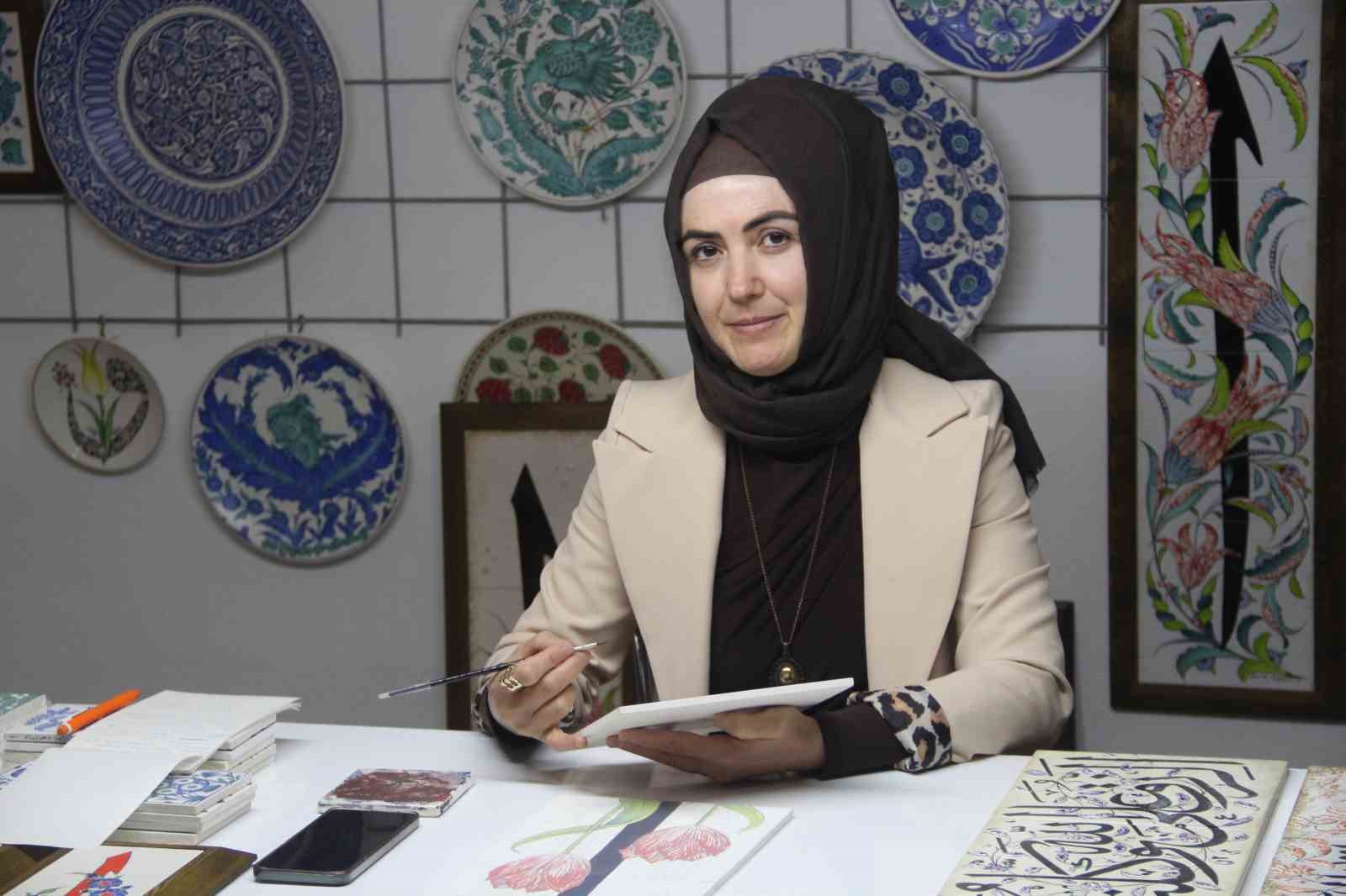 cini sanatcisi ozlem asar vav ile elifin askini eserlerime yansitiyorum 4