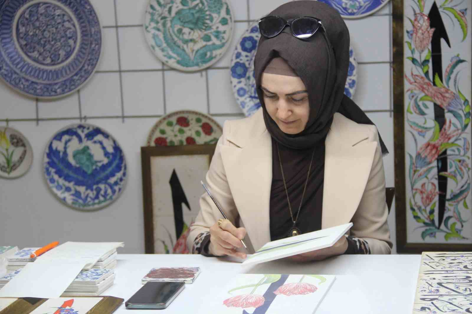 cini sanatcisi ozlem asar vav ile elifin askini eserlerime yansitiyorum 6 aiNLKvfc