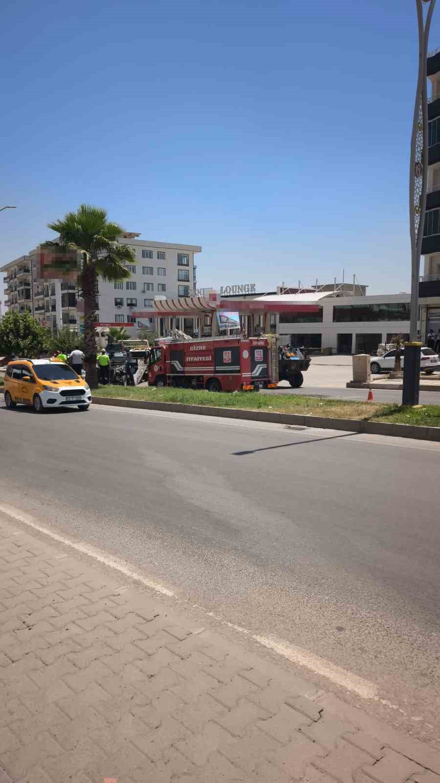 cizrede polis araci takla atti 2 polis memuru yaralandi 0
