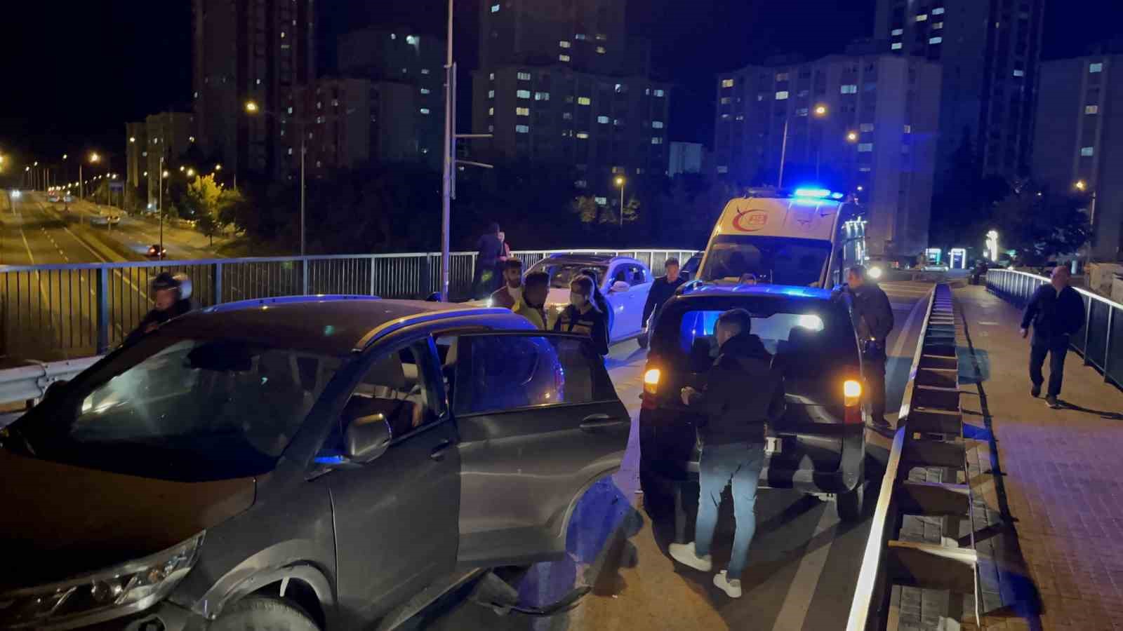 corluda alkollu kadin surucu kaza yapti trafik felc oldu 1 AWhOnfld