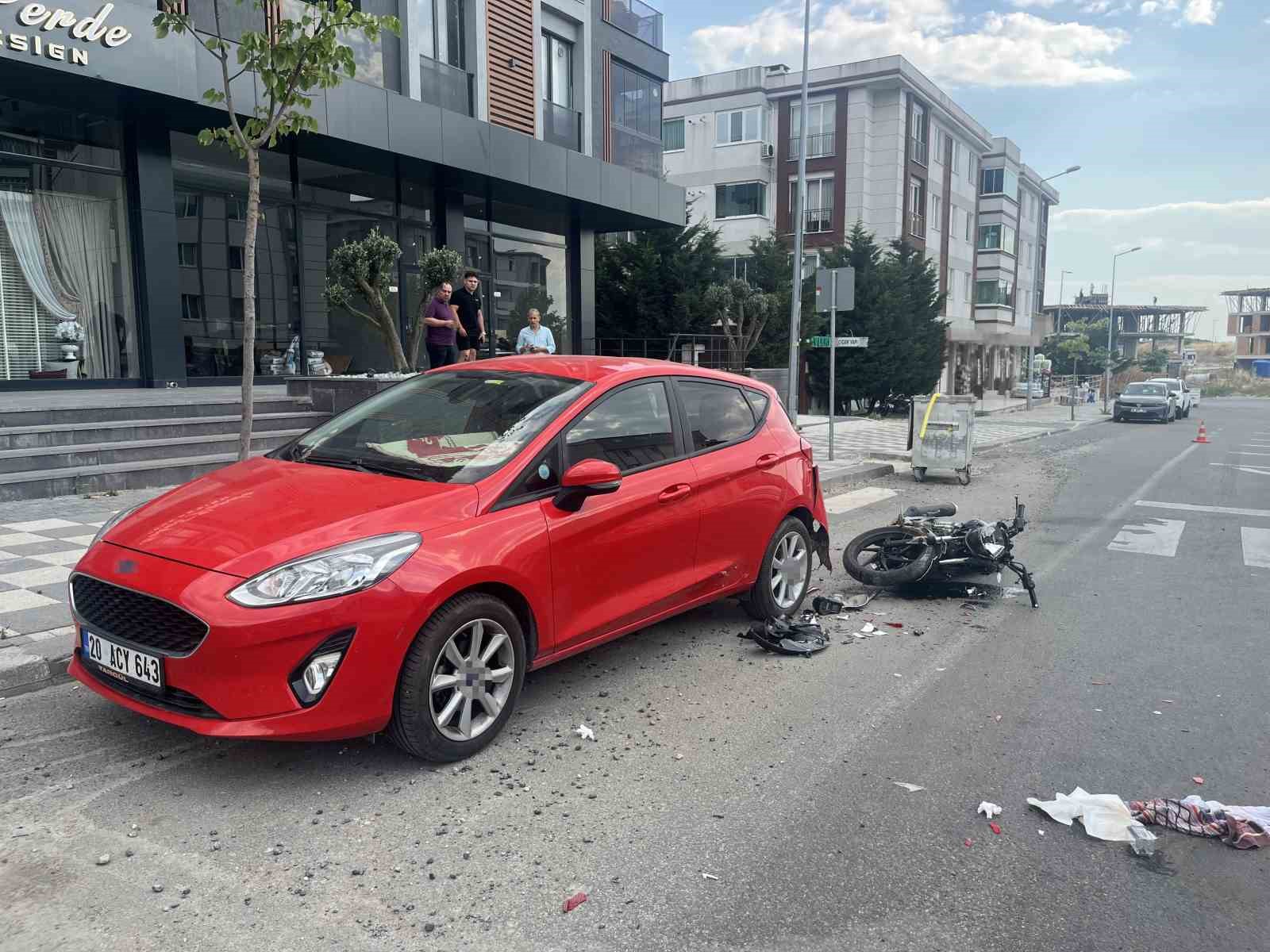 corluda iki ayri motosiklet kazasi 1 mukKelUn
