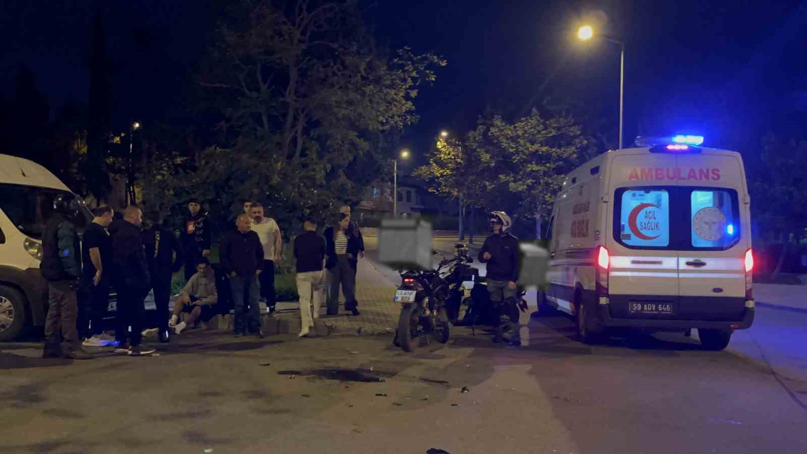 Çorlu’da trafik kazası: 1 yaralı 5 corluda trafik kazasi 1 yarali 1 MWlvzlFh
