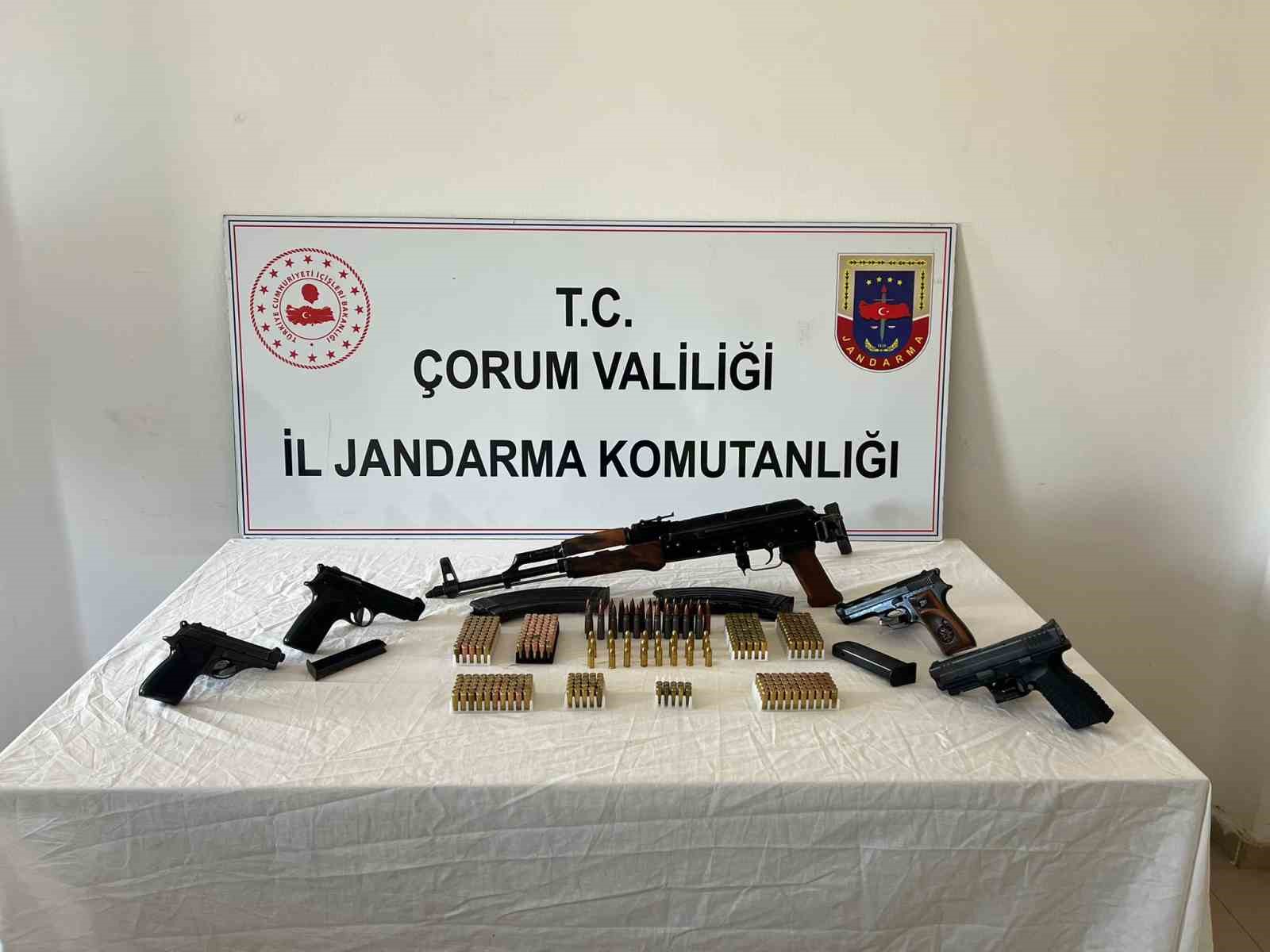 corumda kacak silah operasyonu 1 kisi tutuklandi 0 werG8B8s