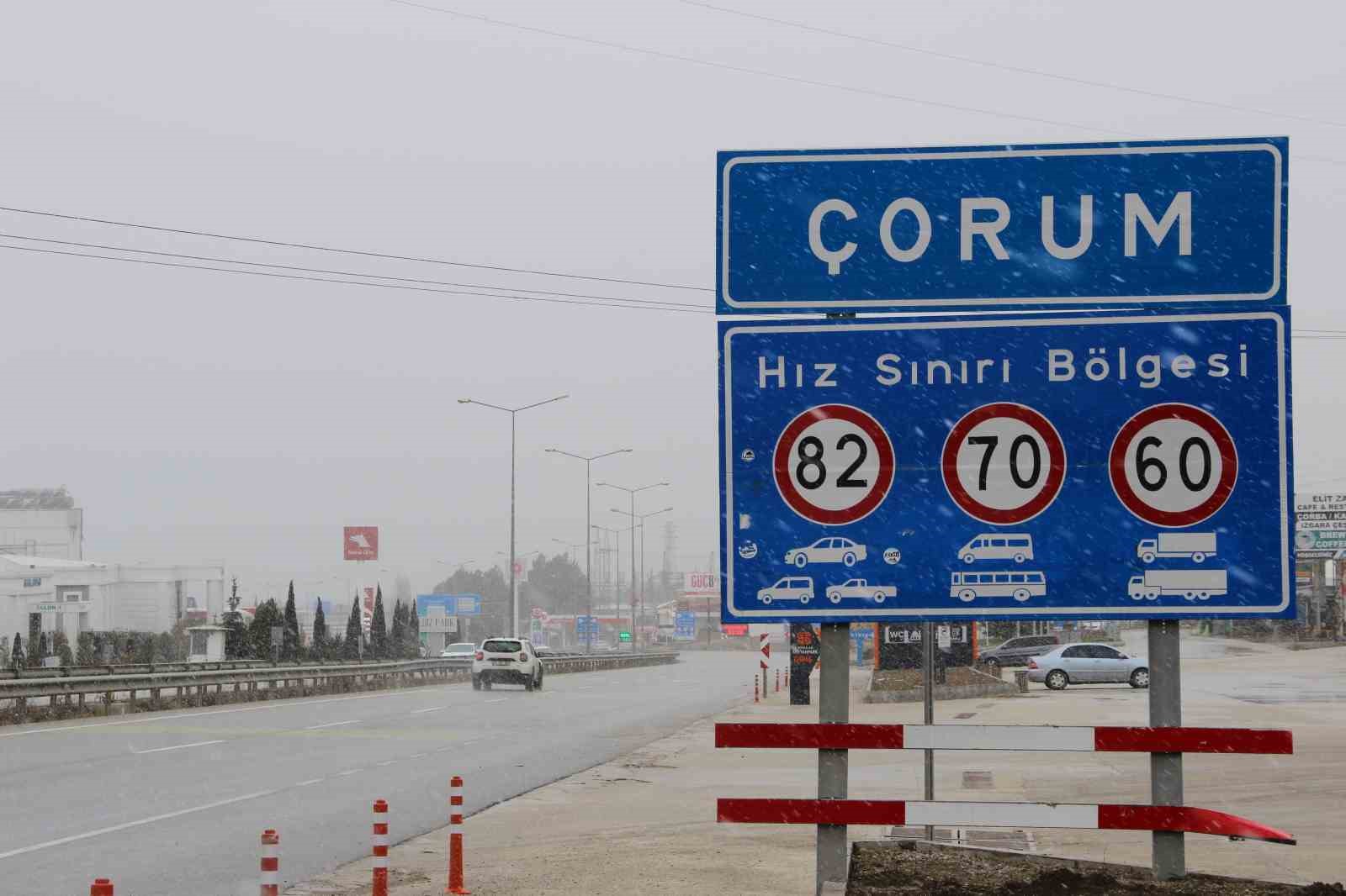 corumda kar yagisi etkili oluyor 8