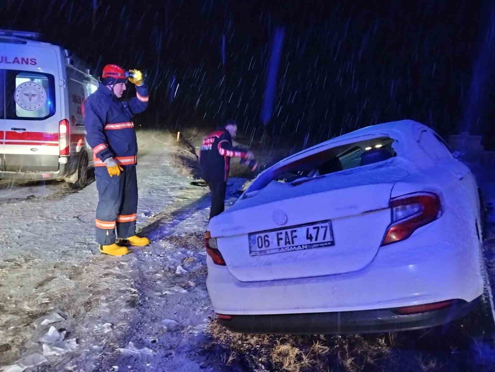 corumda kar yagisi kazayi beraberinde getirdi 7 yarali 3 KWc77JJV