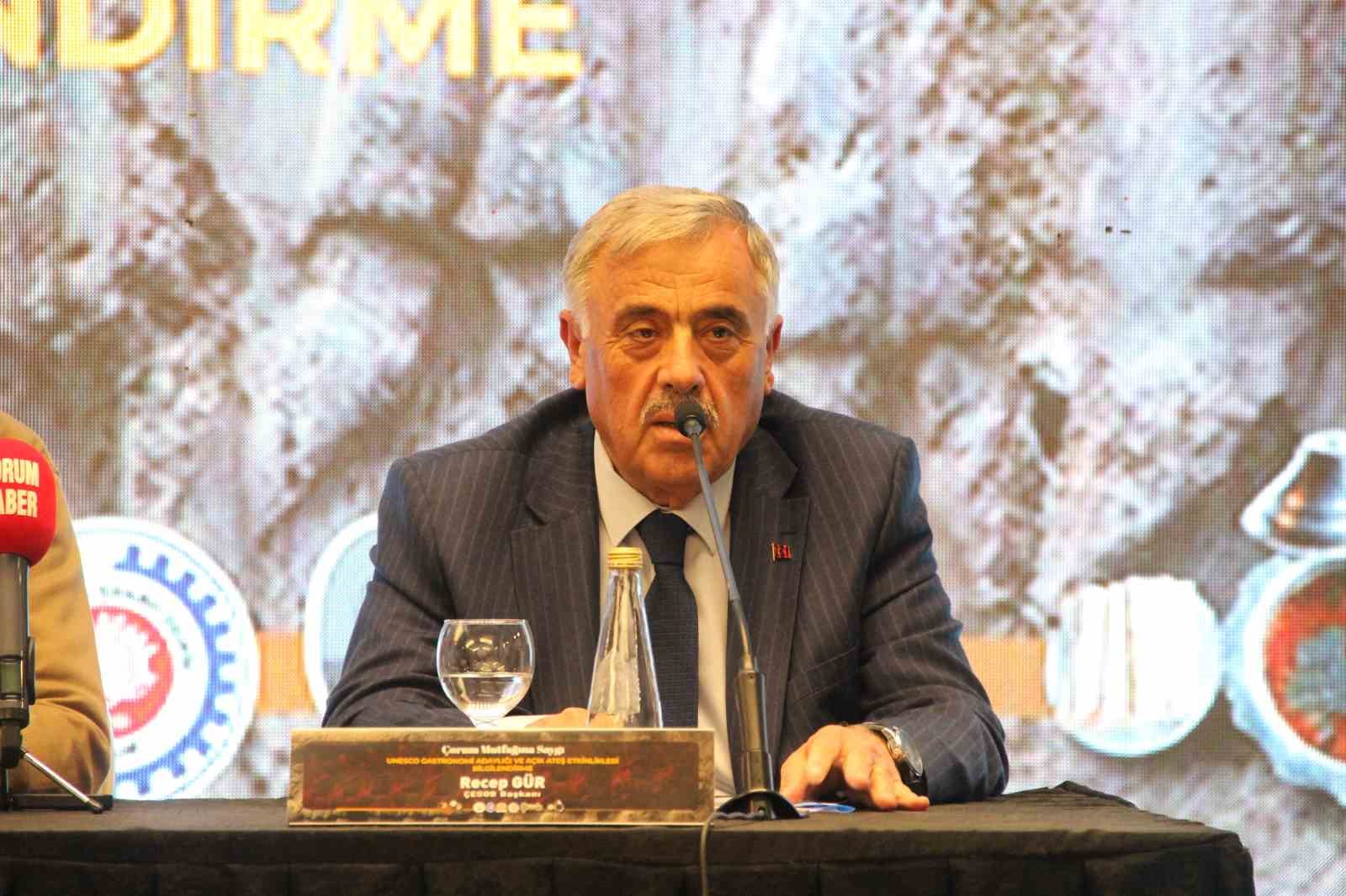 Çorum’da UNESCO gastronomi şehri olma hazırlıkları sürüyor 16 corumda unesco gastronomi sehri olma hazirliklari suruyor 12 cznGDcdD