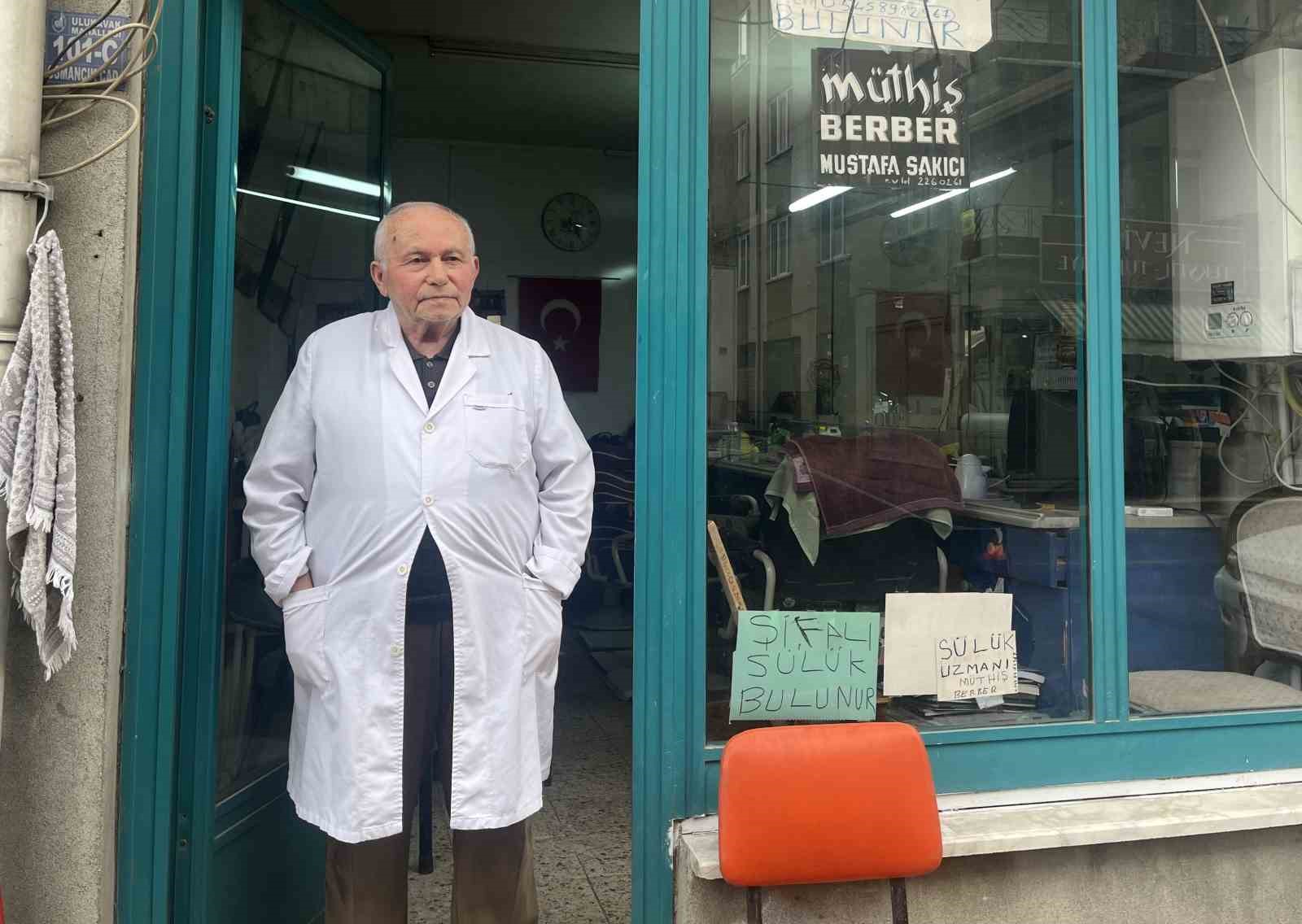 corumun muthis berberi 82 yasinda 66 yillik meslegine devam ediyor 0 j4hNMIwD