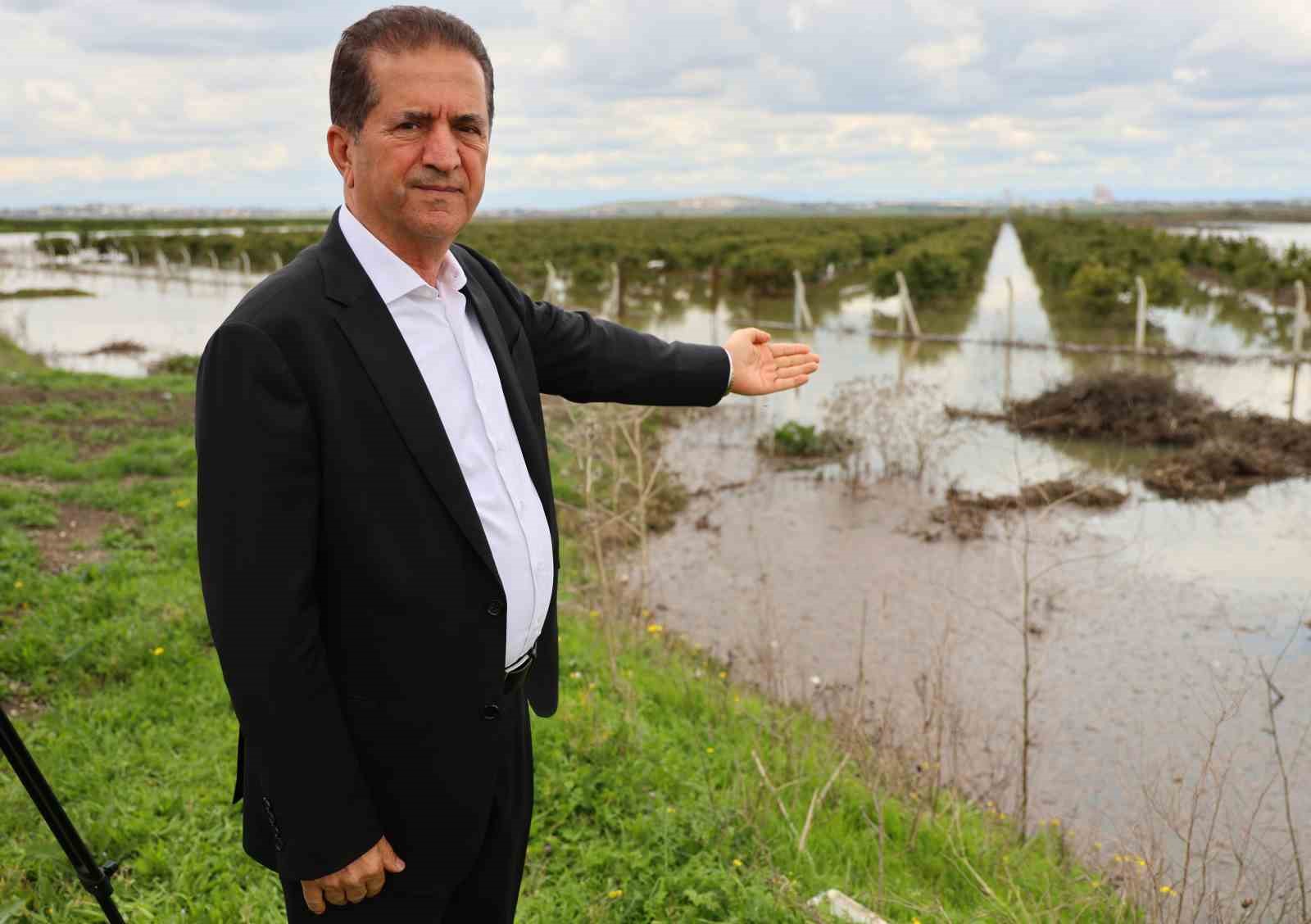cukurovayi yagmur vurdu tarim arazileri sular altinda 6 7MWdhZUt
