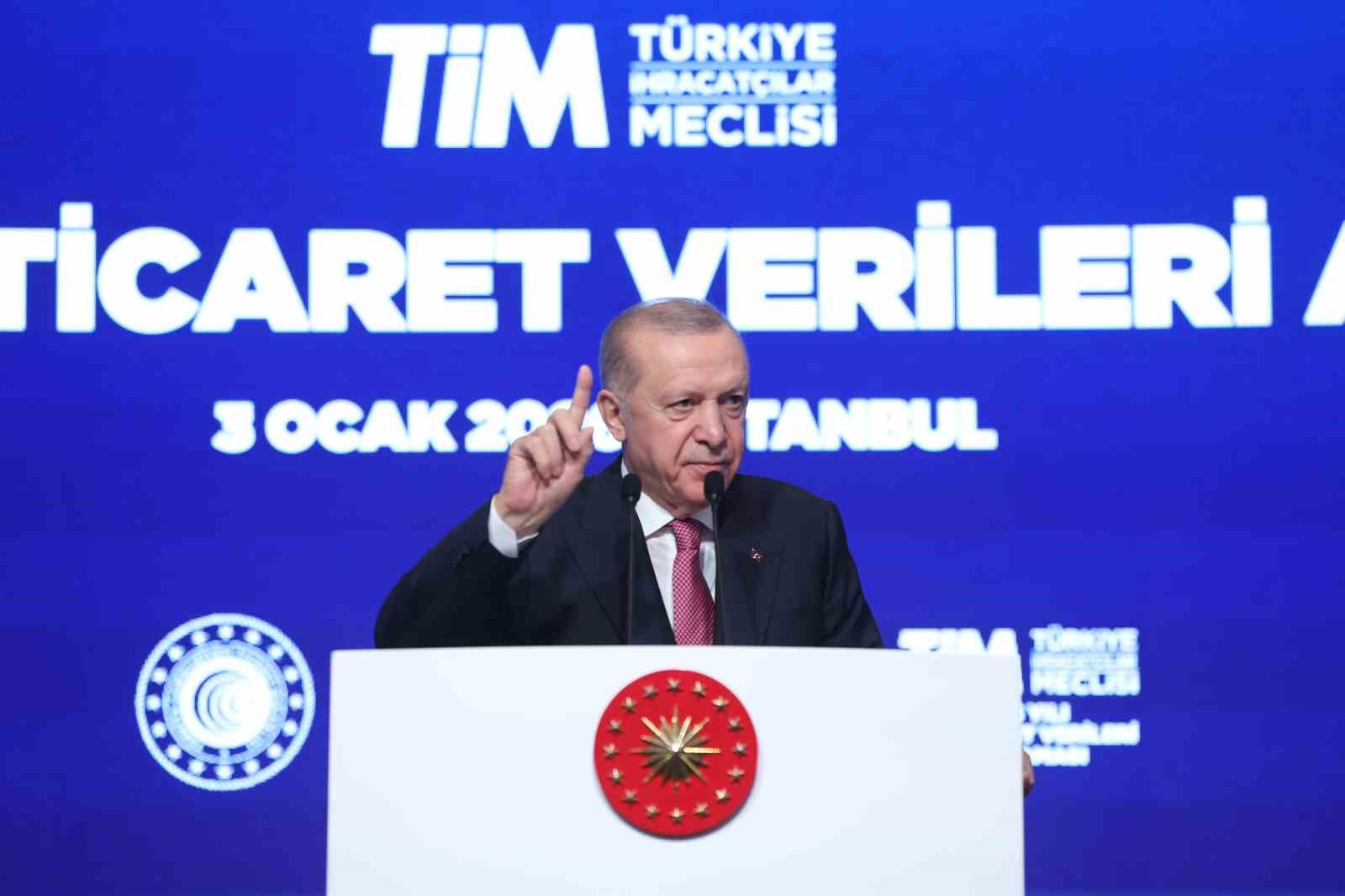 cumhurbaskani erdogan 2025 yilinda ihracat rekoru kirildi 19 TRTglTUC
