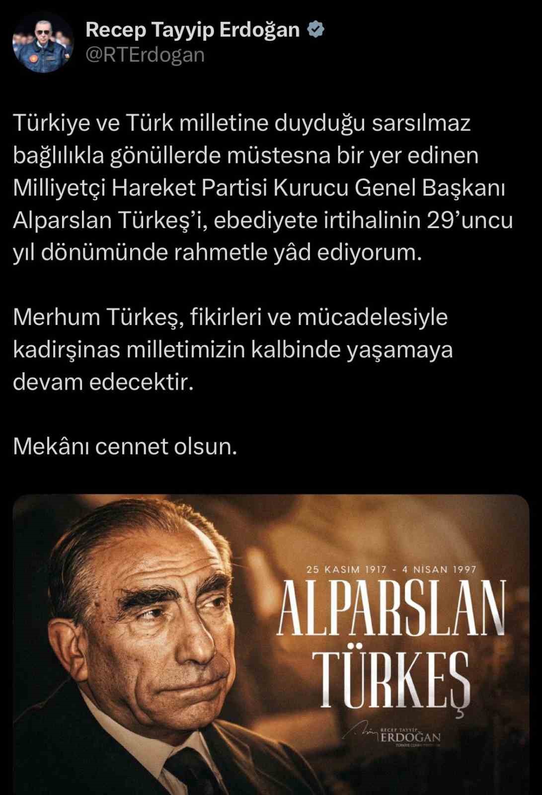 cumhurbaskani erdogan alparslan turkesi vefatinin 29uncu yil donumunde andi 0 HAvulkKj