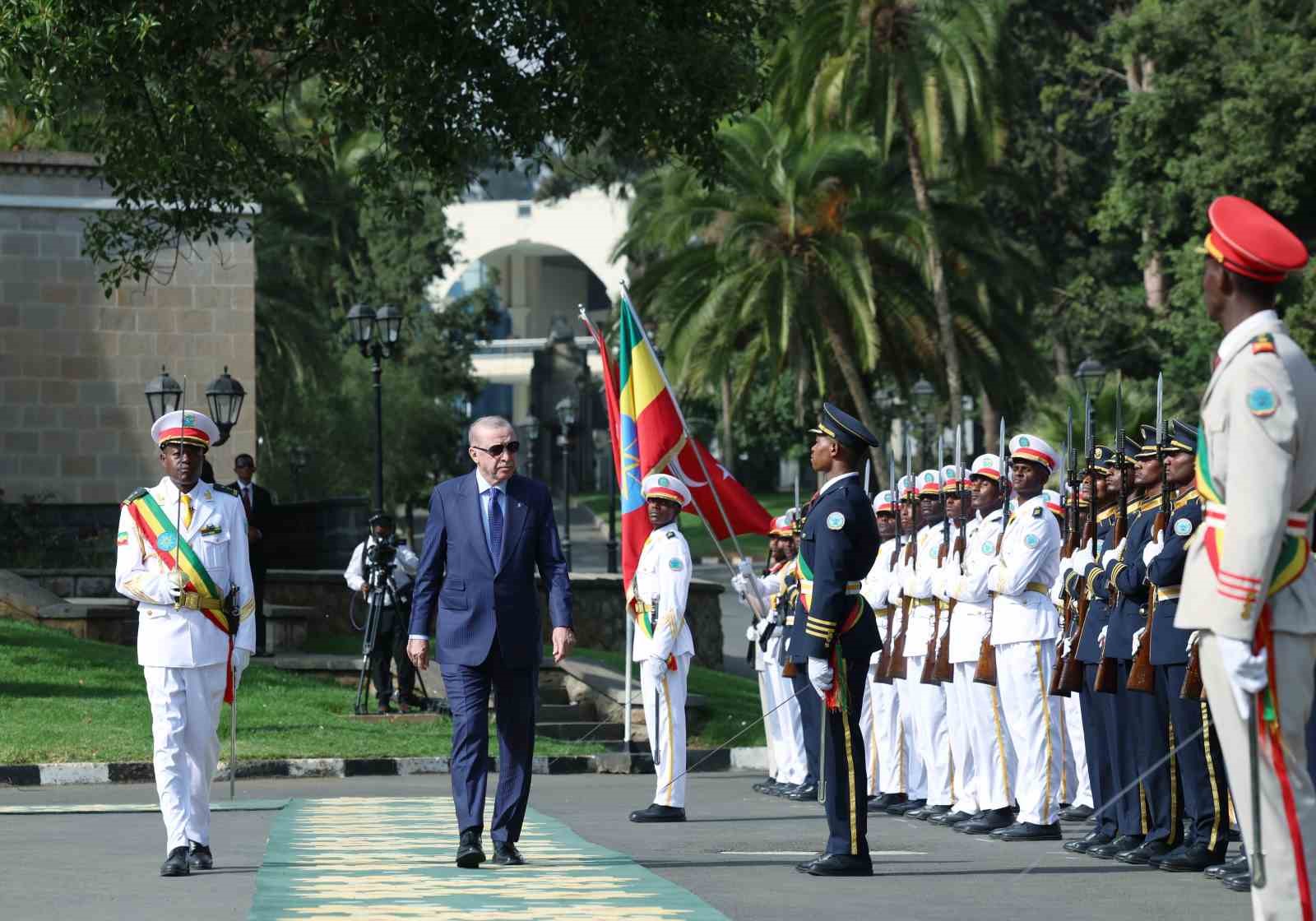 cumhurbaskani erdogan etiyopyada resmi torenle karsilandi 19 82nc72AP