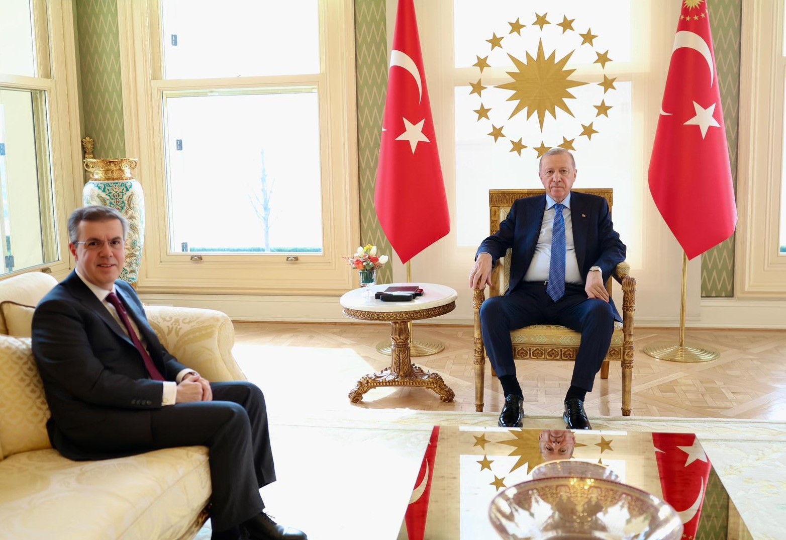 cumhurbaskani erdogan ihlas holding yonetim kurulu baskani oreni kabul etti 0 QvnRHbpU