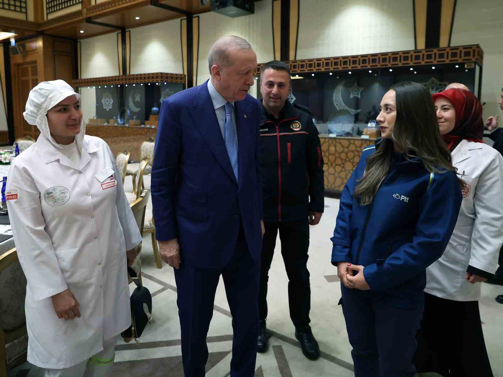 cumhurbaskani erdogan isci ve isveren temsilcilerini kabul etti 4