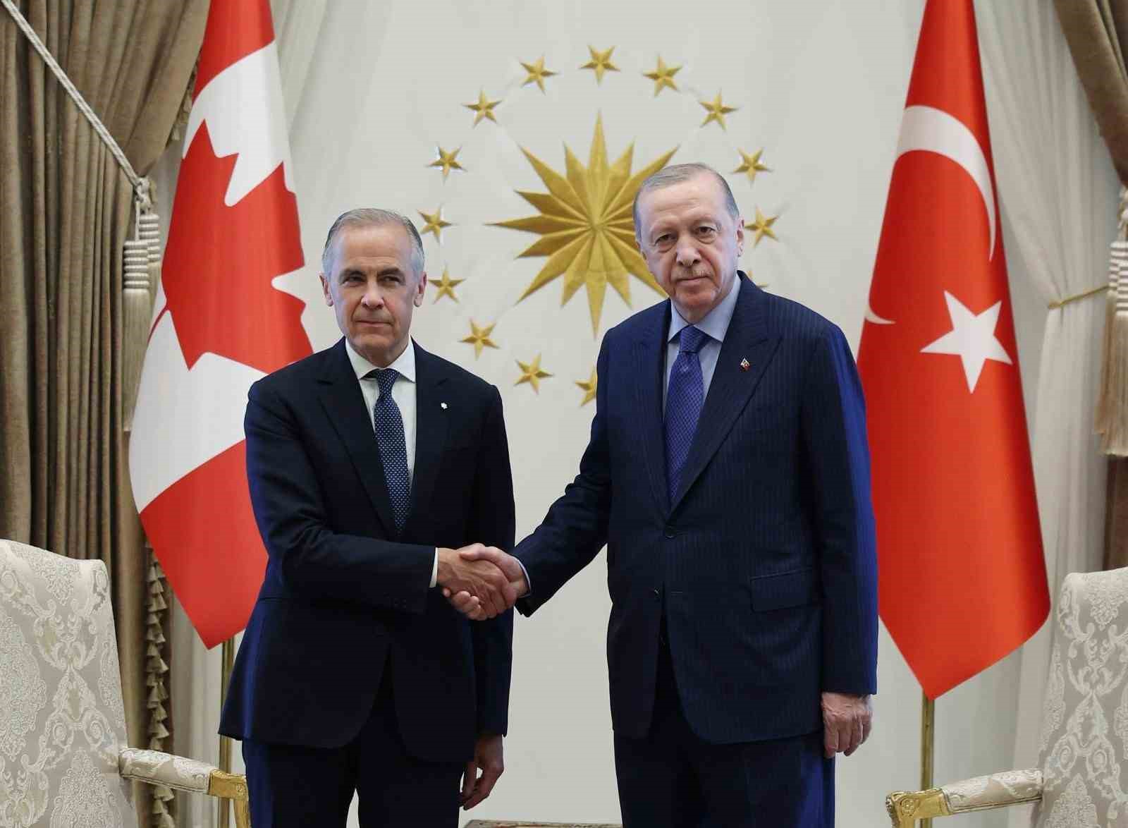 cumhurbaskani erdogan kanada basbakani mark carneyi kabul etti 2